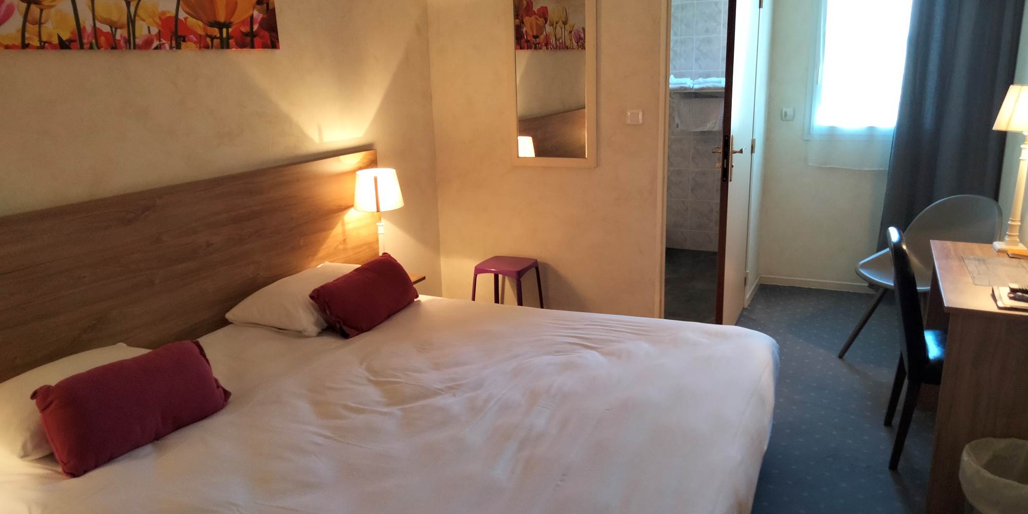 HOTEL AU SANS SOUCI CHAMBRE DOUBLE