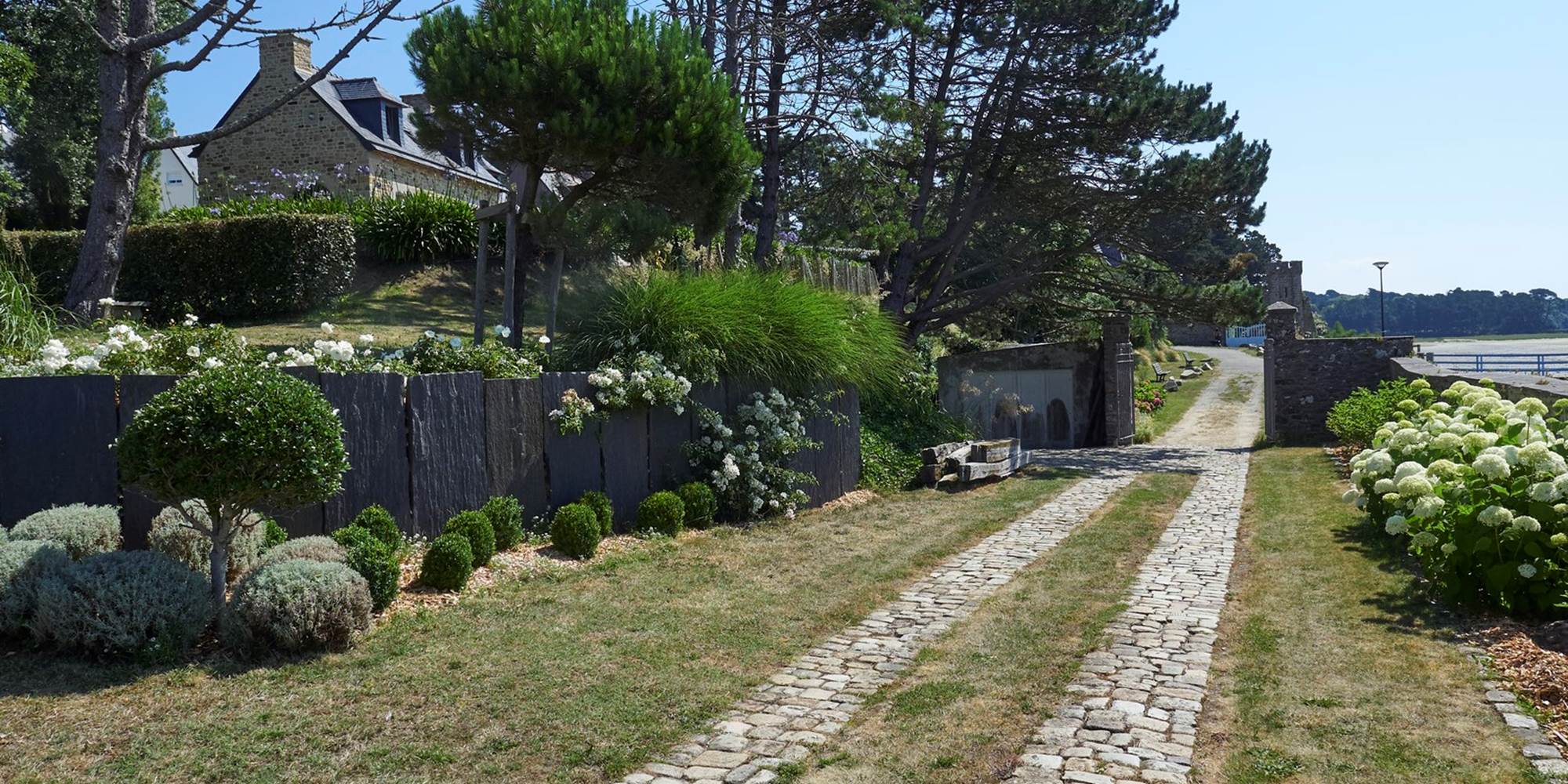 Vue du penty des galets blancs