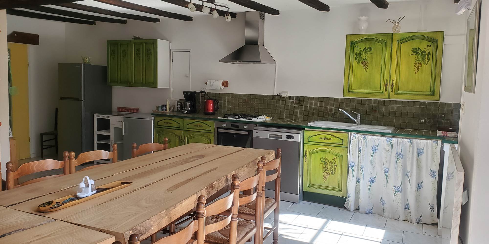 Gîte La Marteille - Grande cuisine