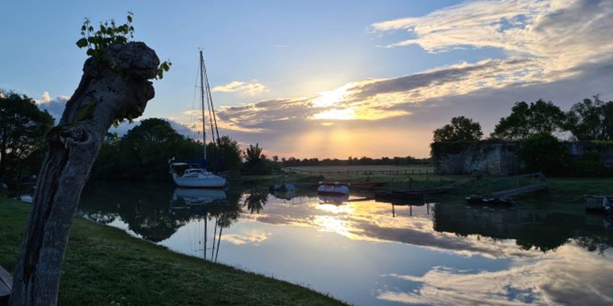 La douceur de l'Estuaire au Port de Richard
