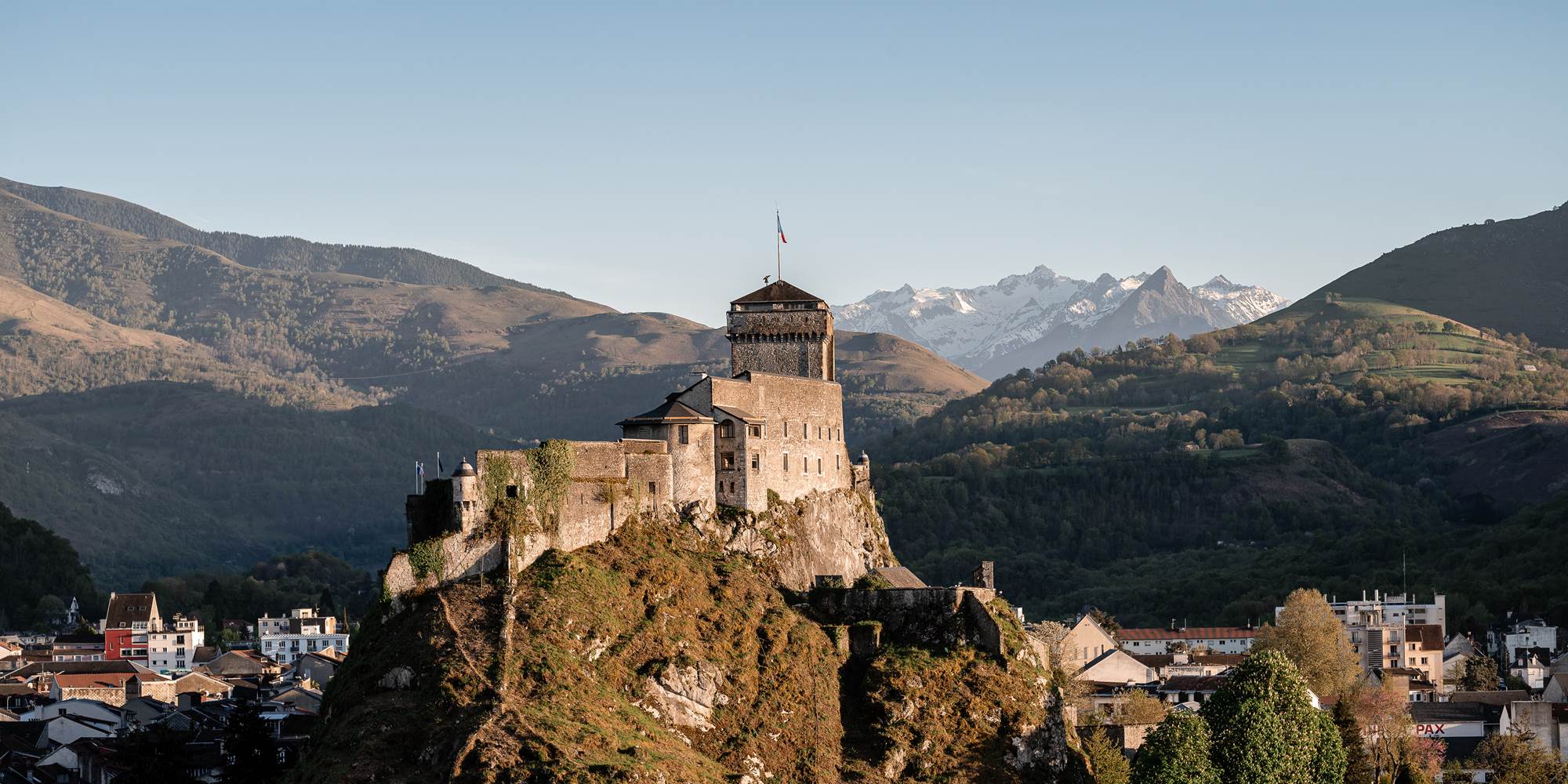 Château fort-Lourdes-Visite-Panorama