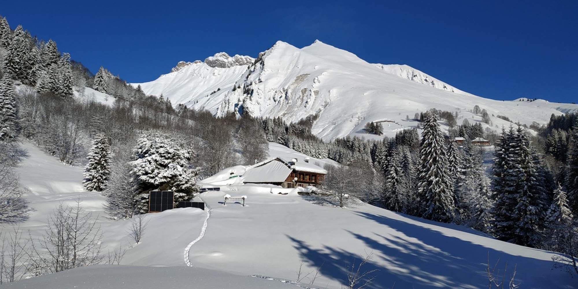 Beauregard en hiver. Un site exceptionnel.