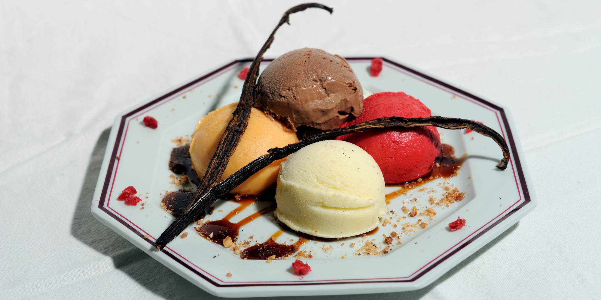Une assiette très gourmande