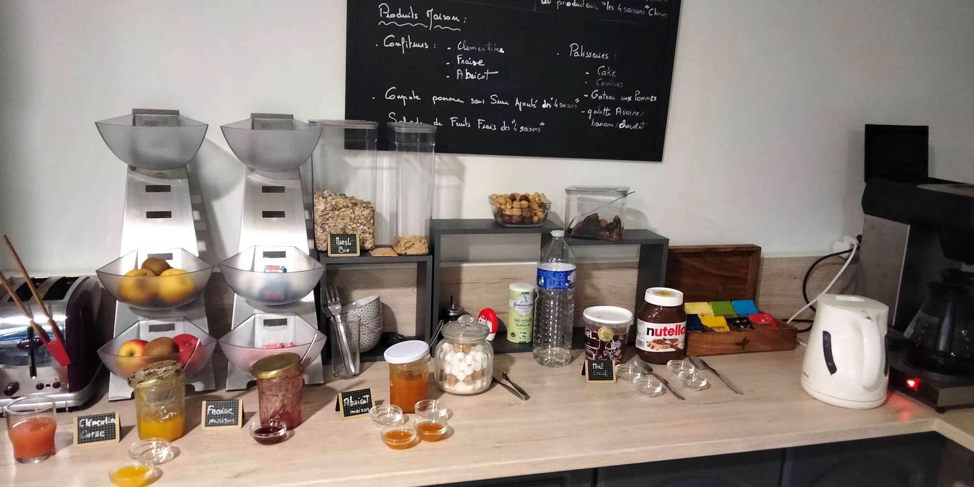 buffet petit déjeuner