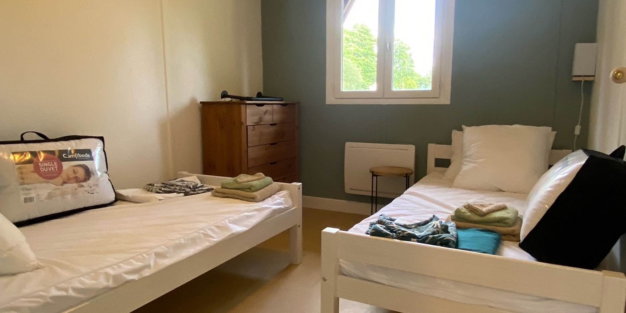 Chambre double rez-de-chaussé