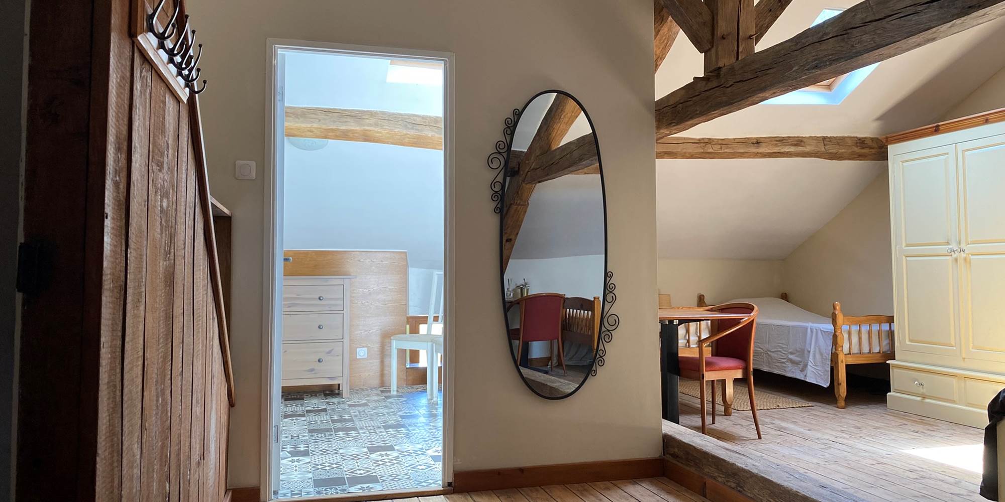 Photo de la Chambre Champagne - Chambres d'hôtes La Grange Richard à Dinsac