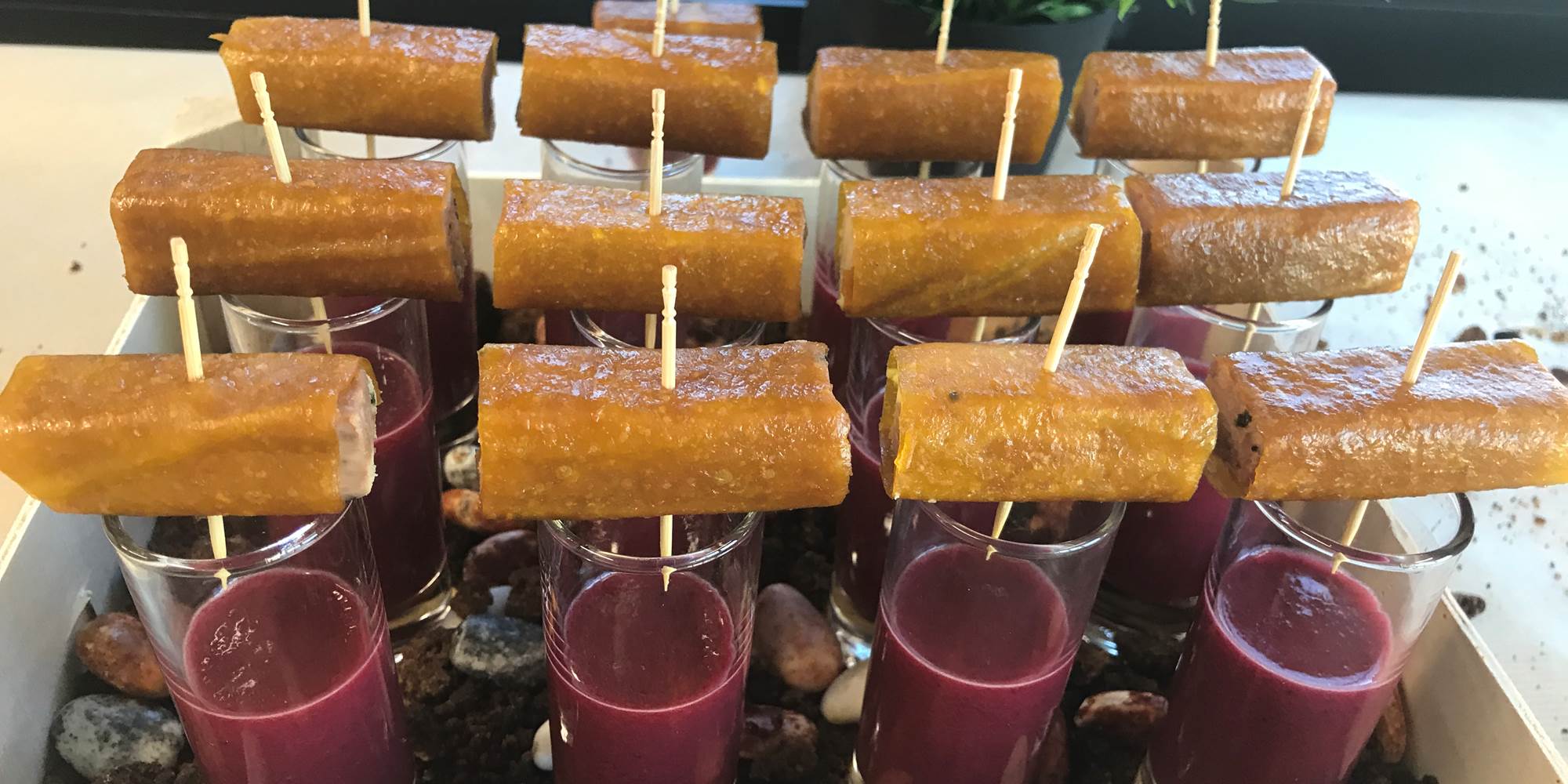 Exemple carte Pintxos séminaire