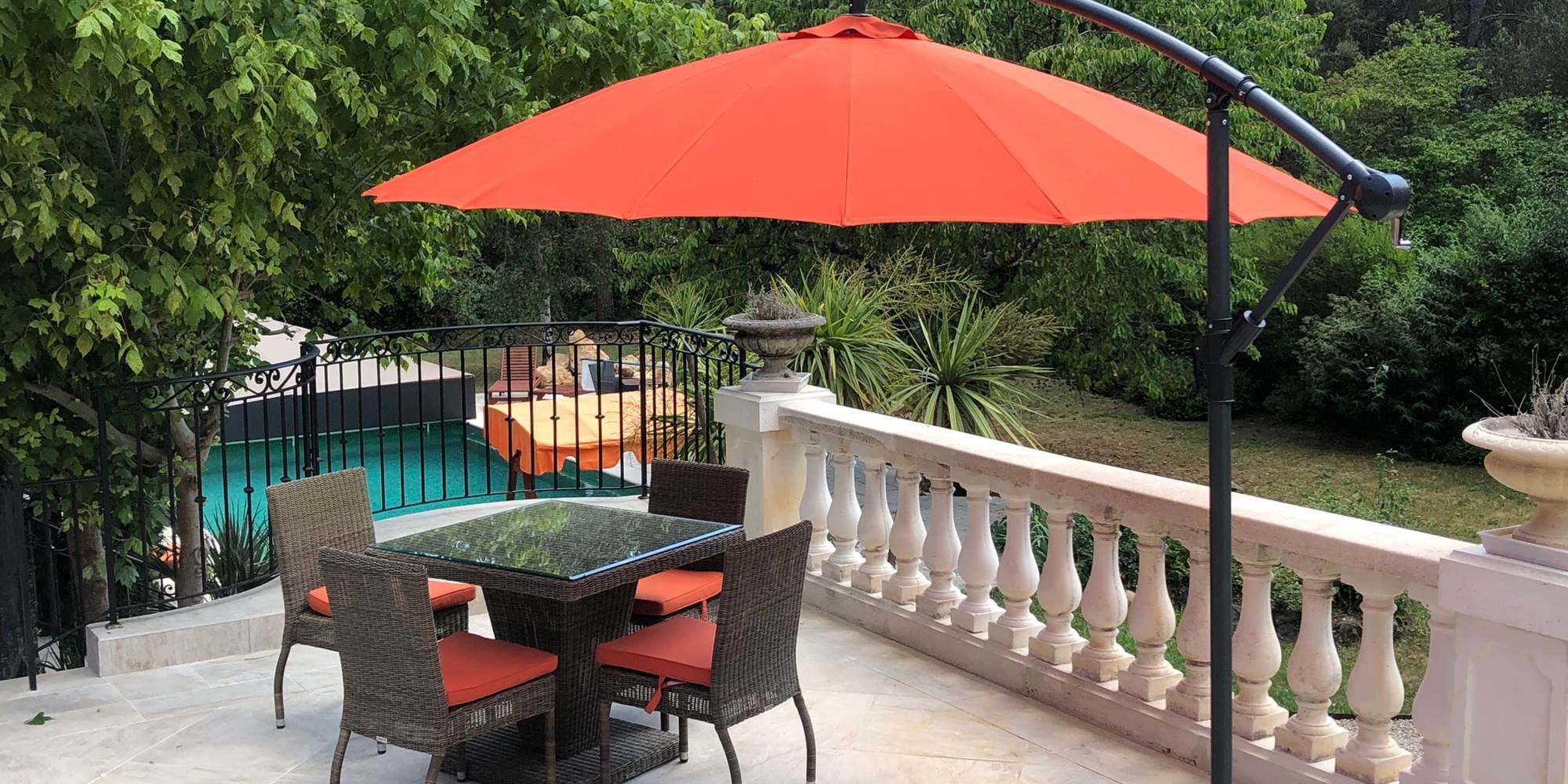 Terrasse Gîte Fontessante