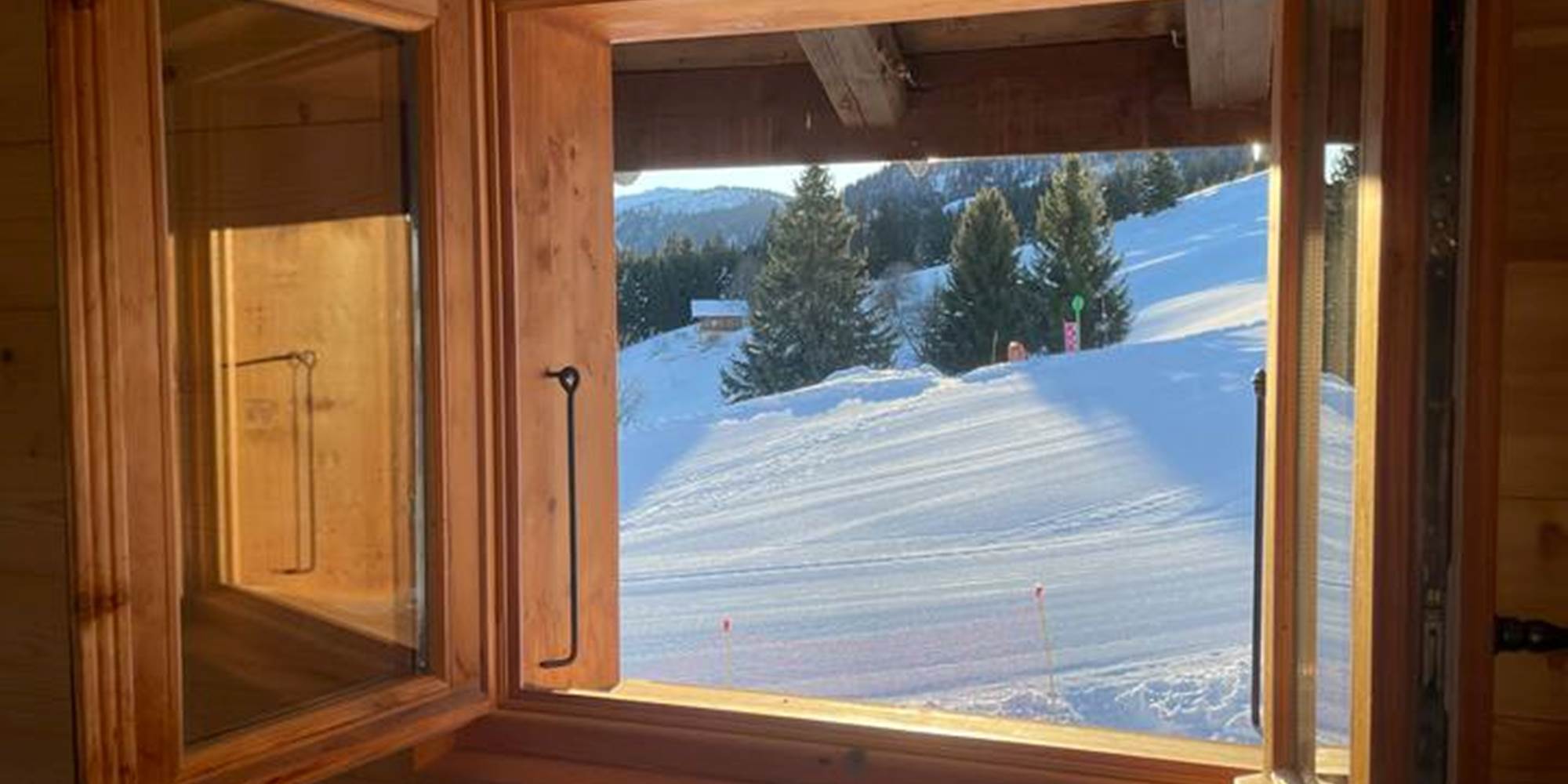 Espace Diamand, Crest Voland, Chalet des Molliettes (fenêtre)