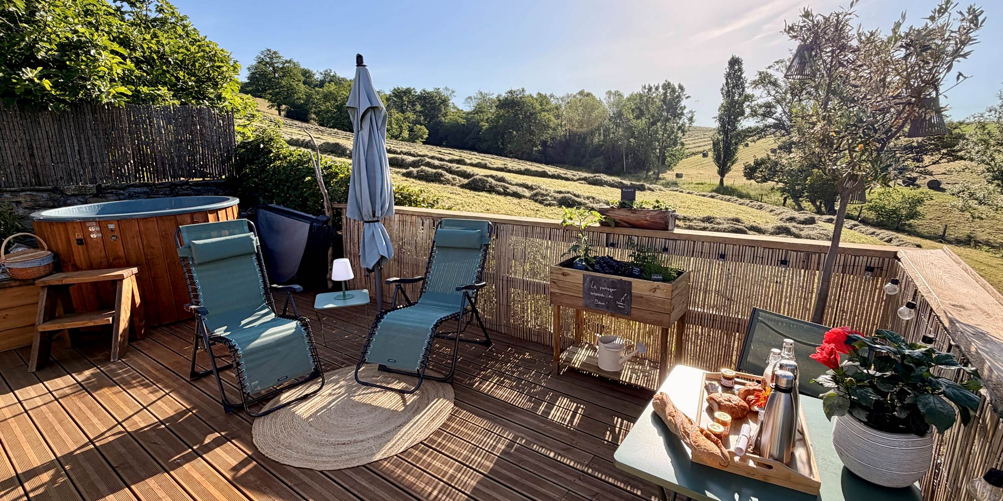 Votre terrasse privatisée