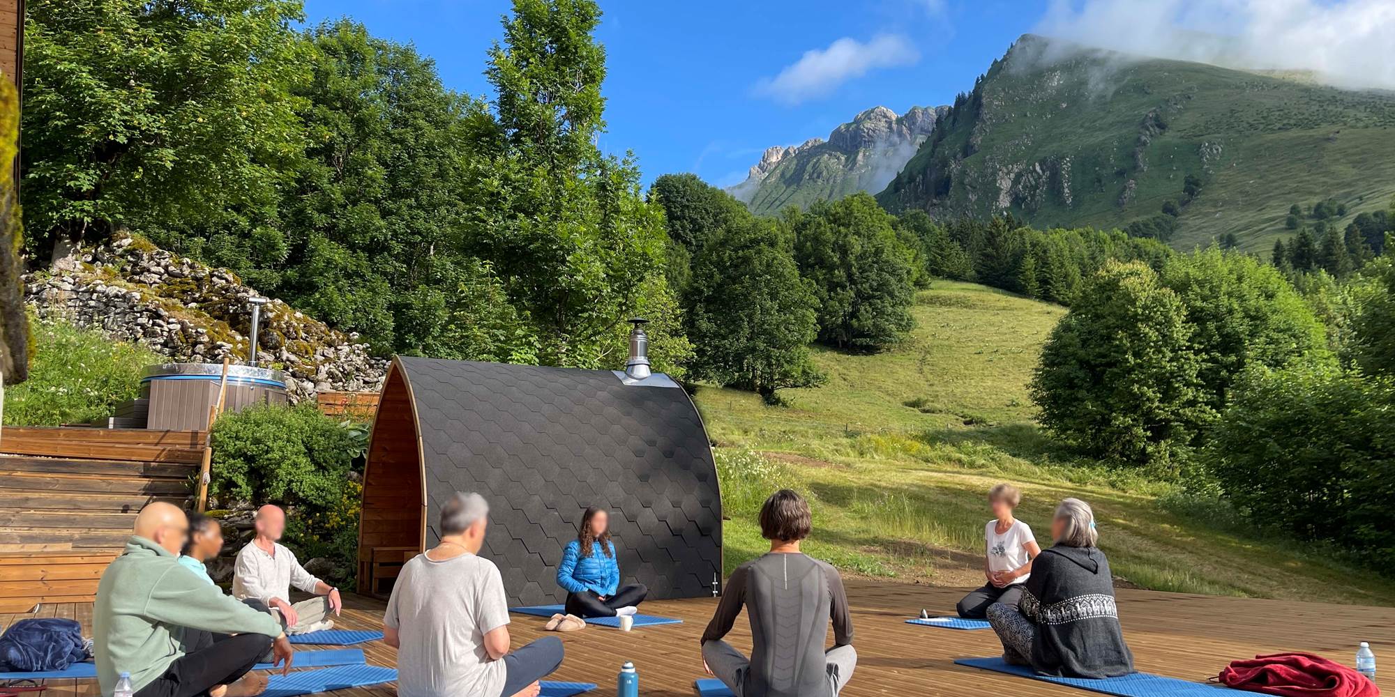 Terrasse Yoga