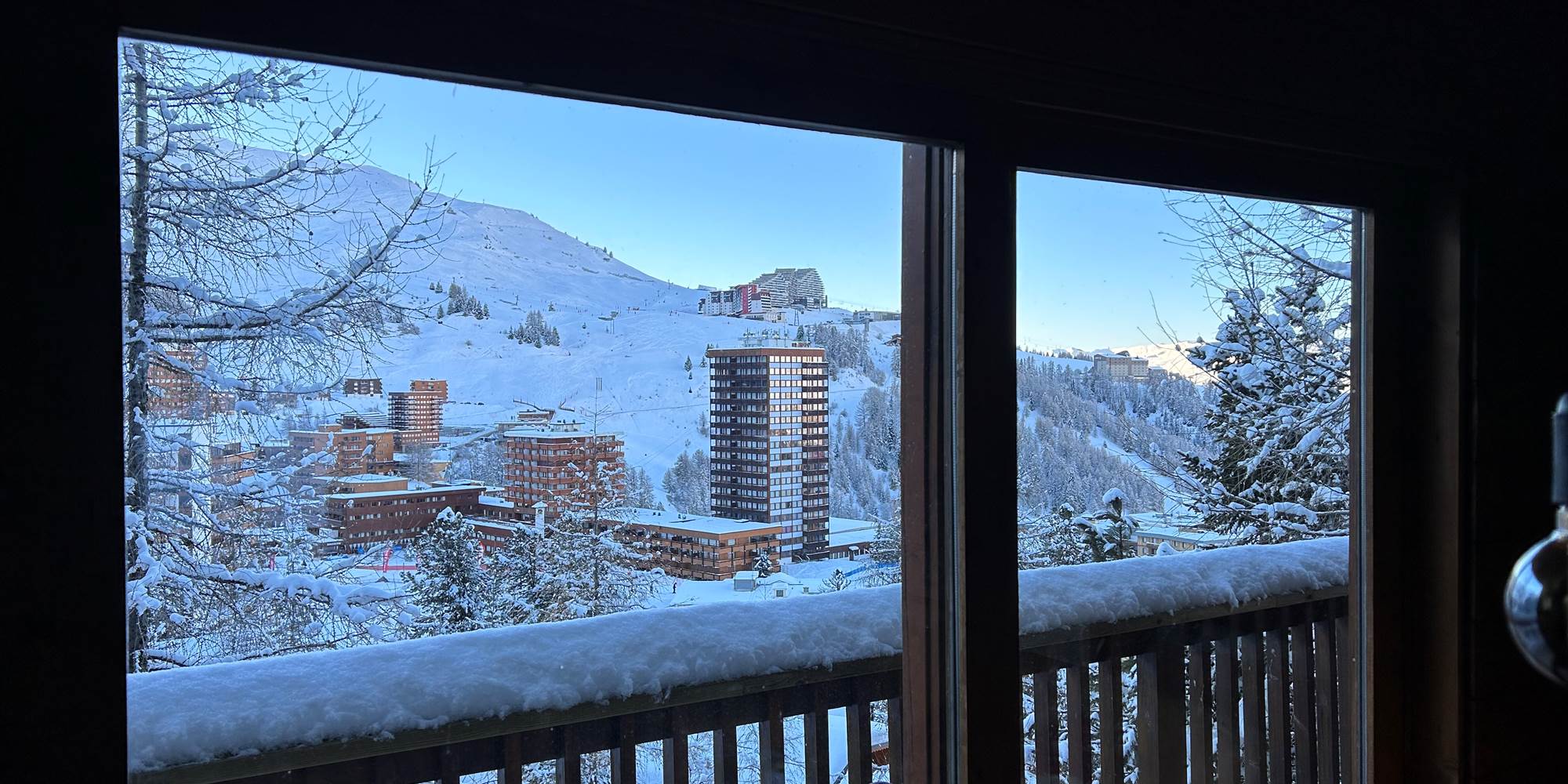 Vue depuis le salon