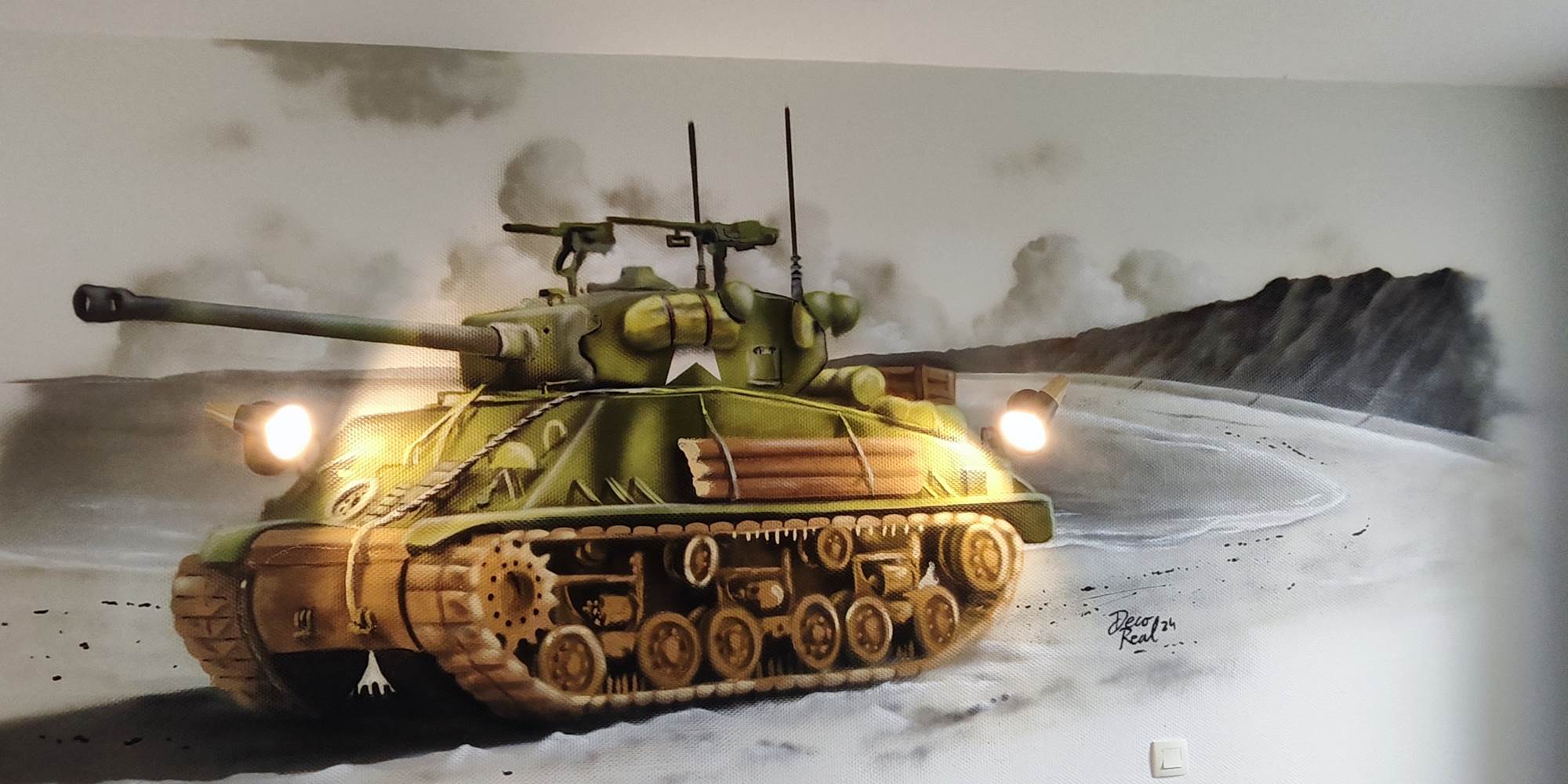 LE-SHERMAN-chambre-à-louer-hébergement-touristique-hotel-restaurant-petit-dejeuner-cimetiere-américain-vacances-en-normandie-ww2-séjour-à-thème