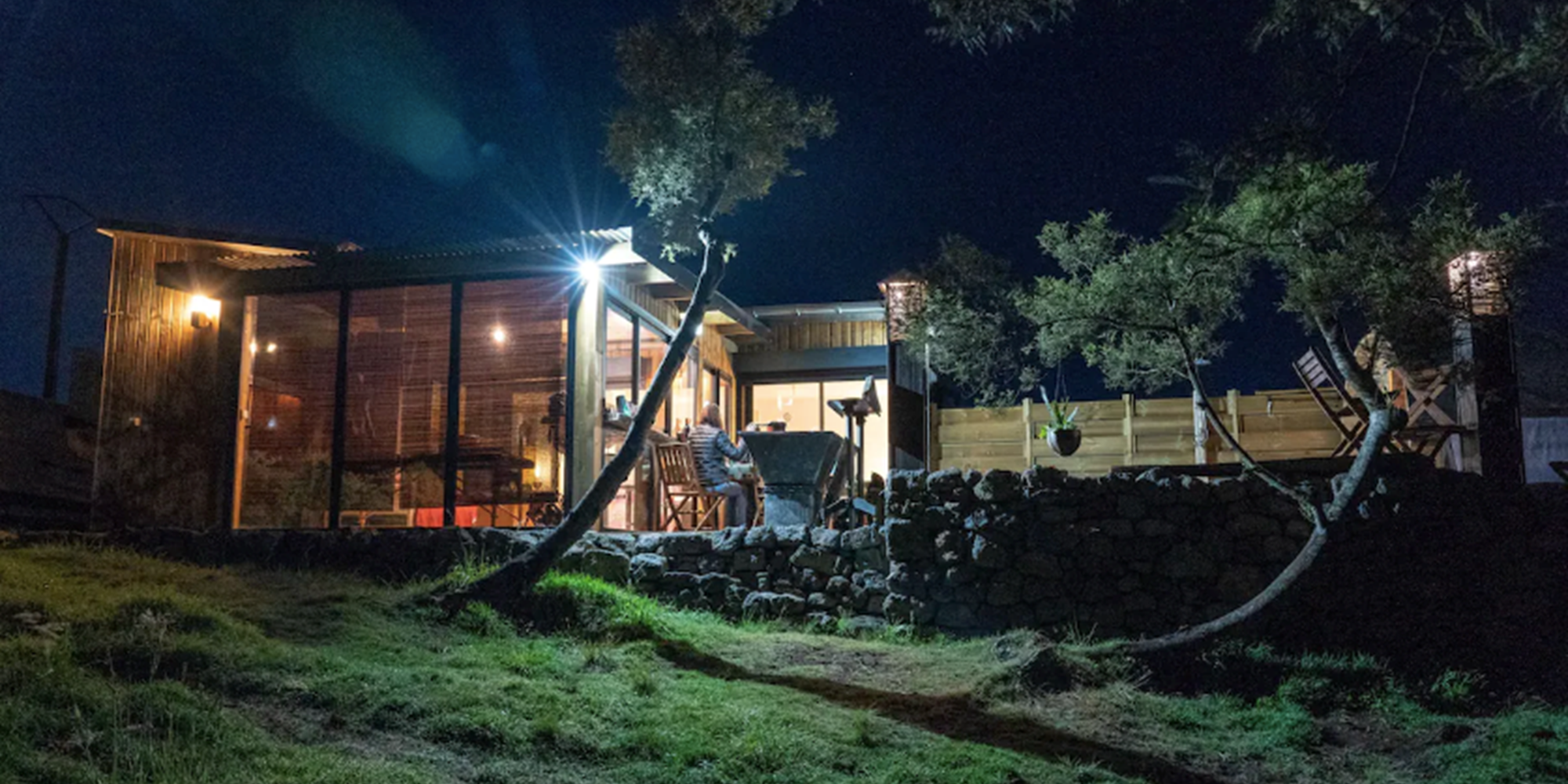 La cabane du berger sous le ciel étoilé