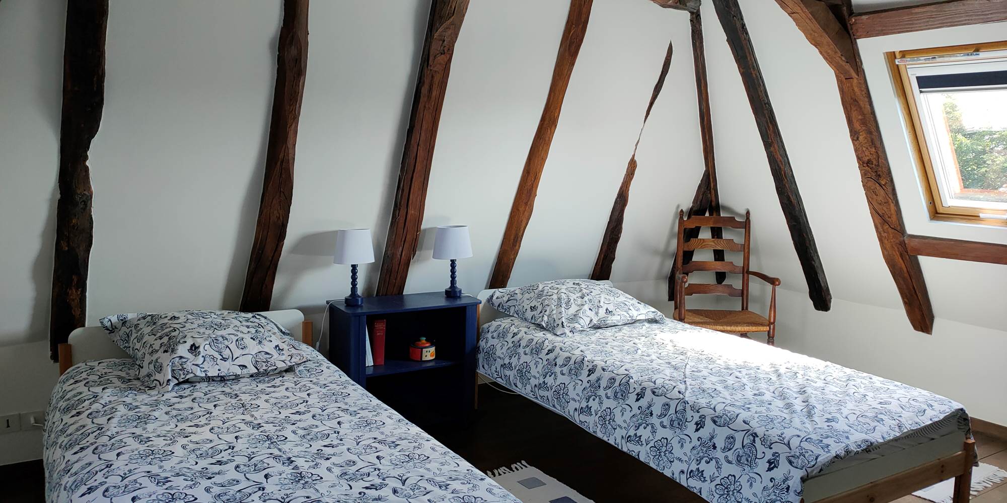 Chambre 3 et sa charpente
