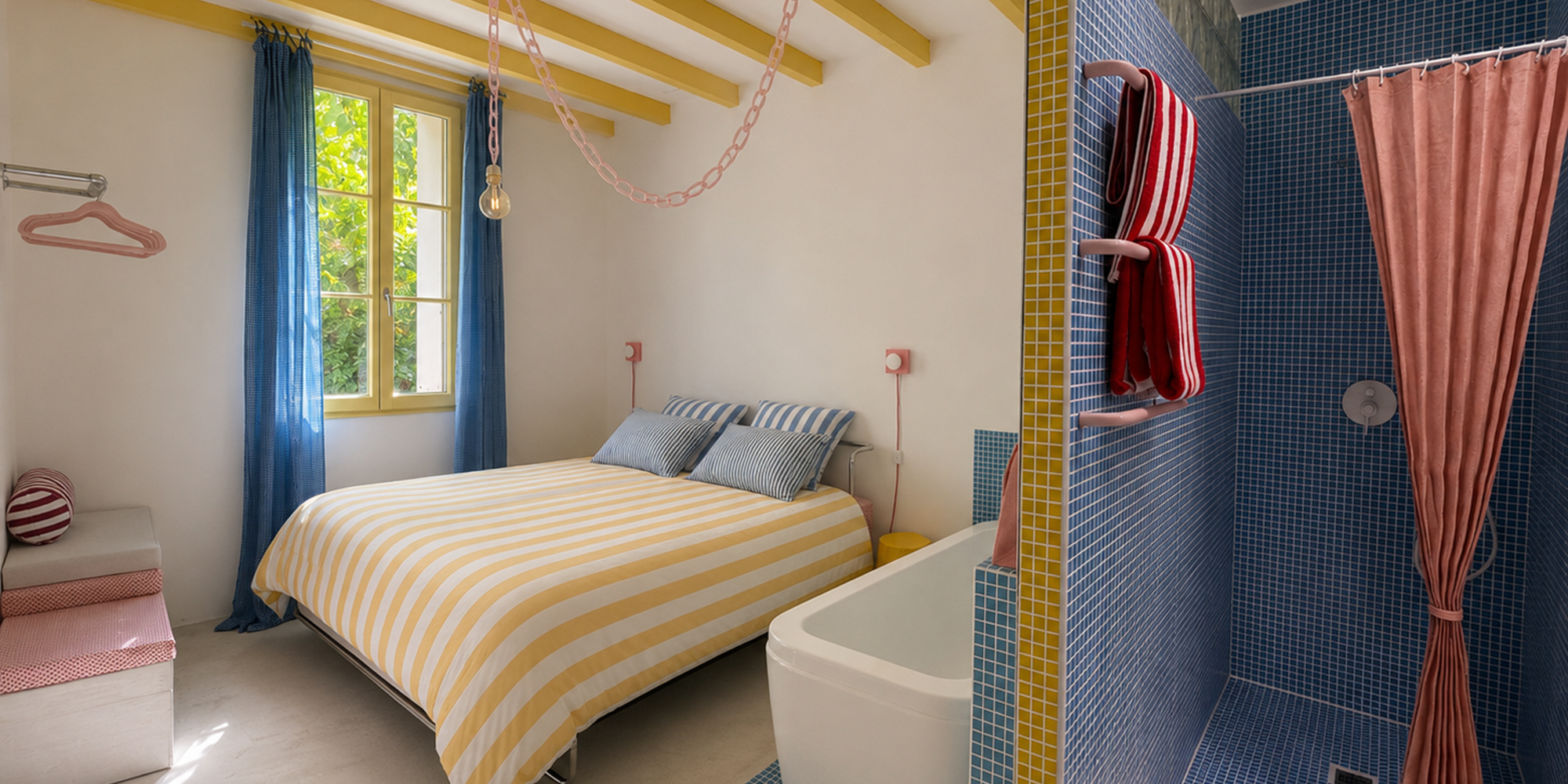 Suite piscine grand angle