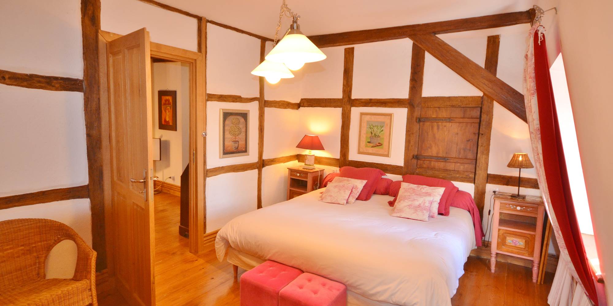 la chambre lit king size