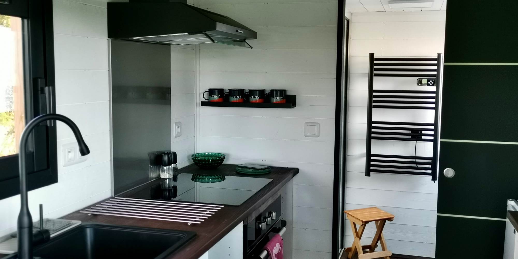 Une cuisine bien équipée