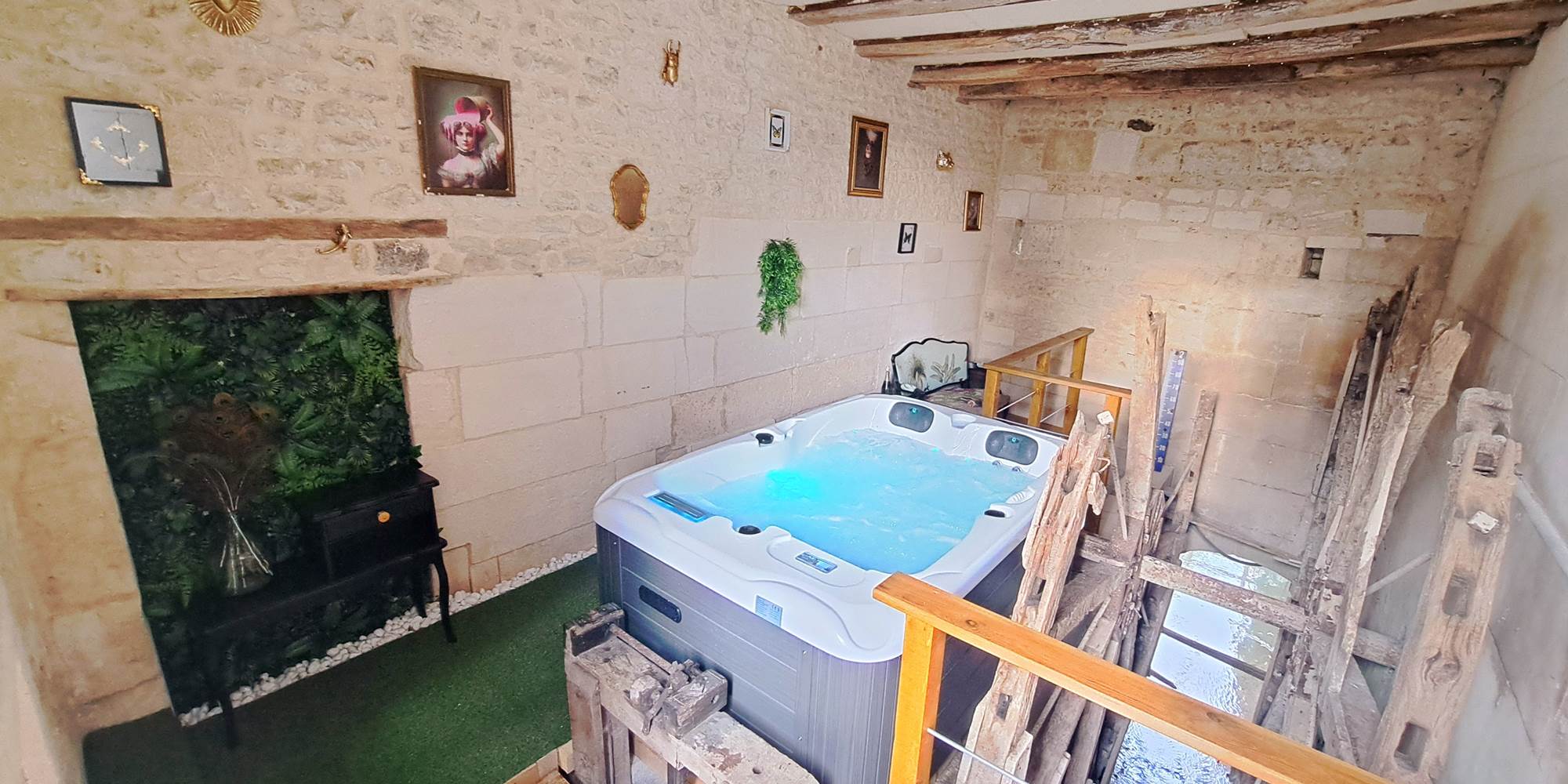 Le Logis du Meunier, logement insolite et romantique avec spa privatif