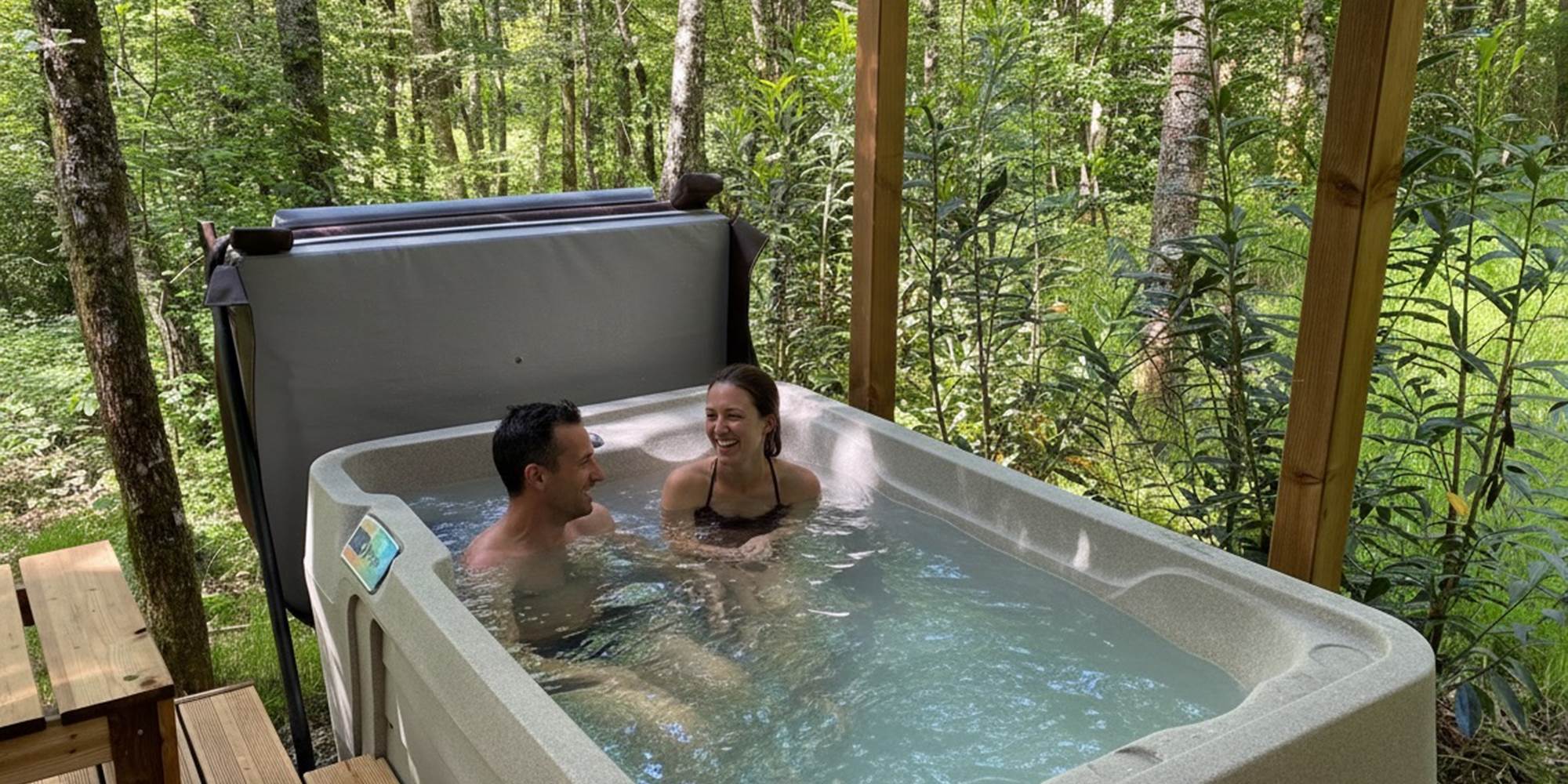 HY•Lødge Spa 2 personnes avec spa privatif