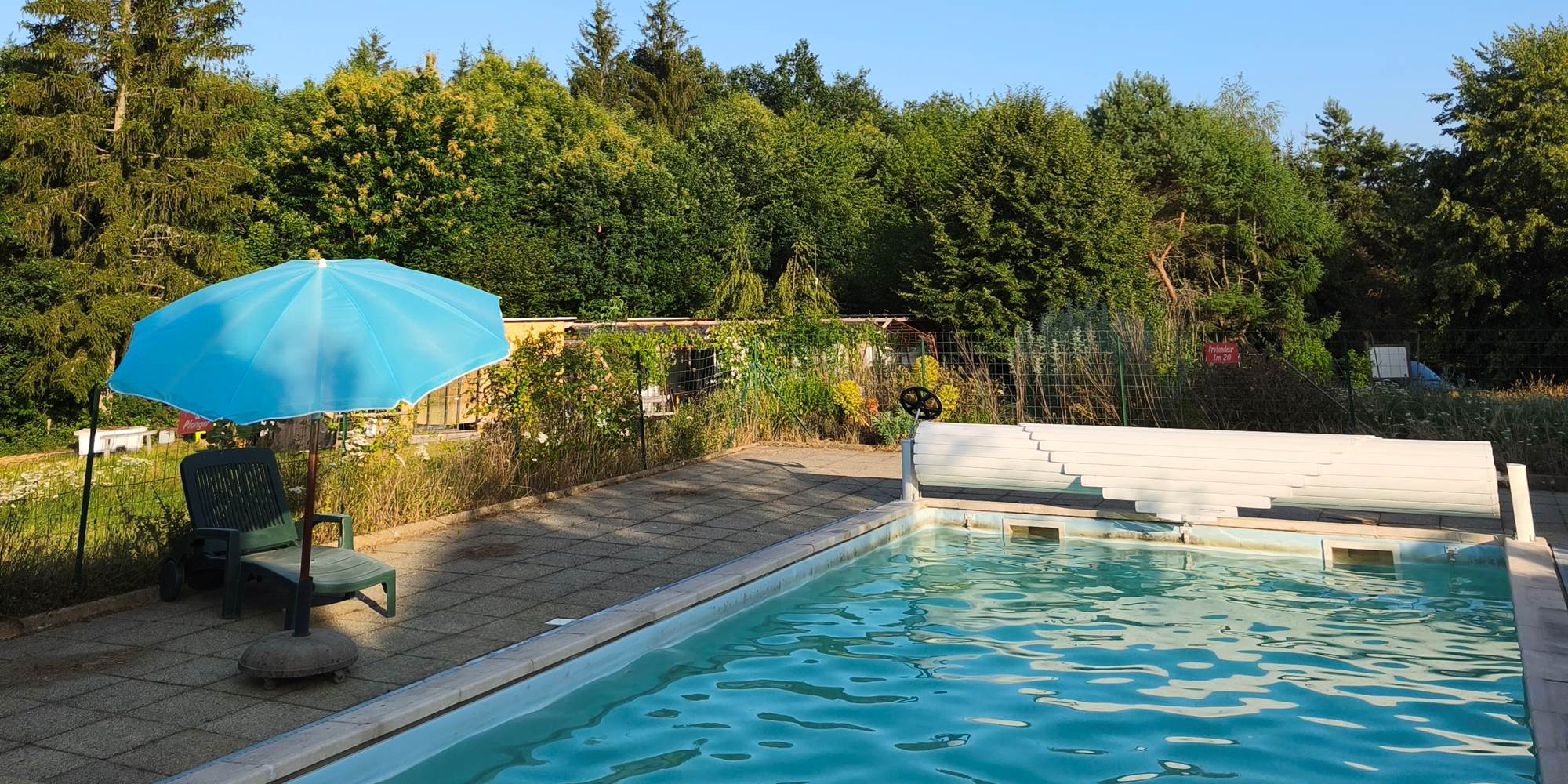 Piscine ouverte de début mai à fin septembre