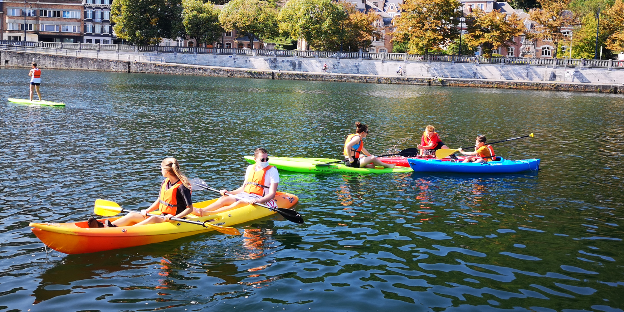 Kayak Les Capitaineries de Namur