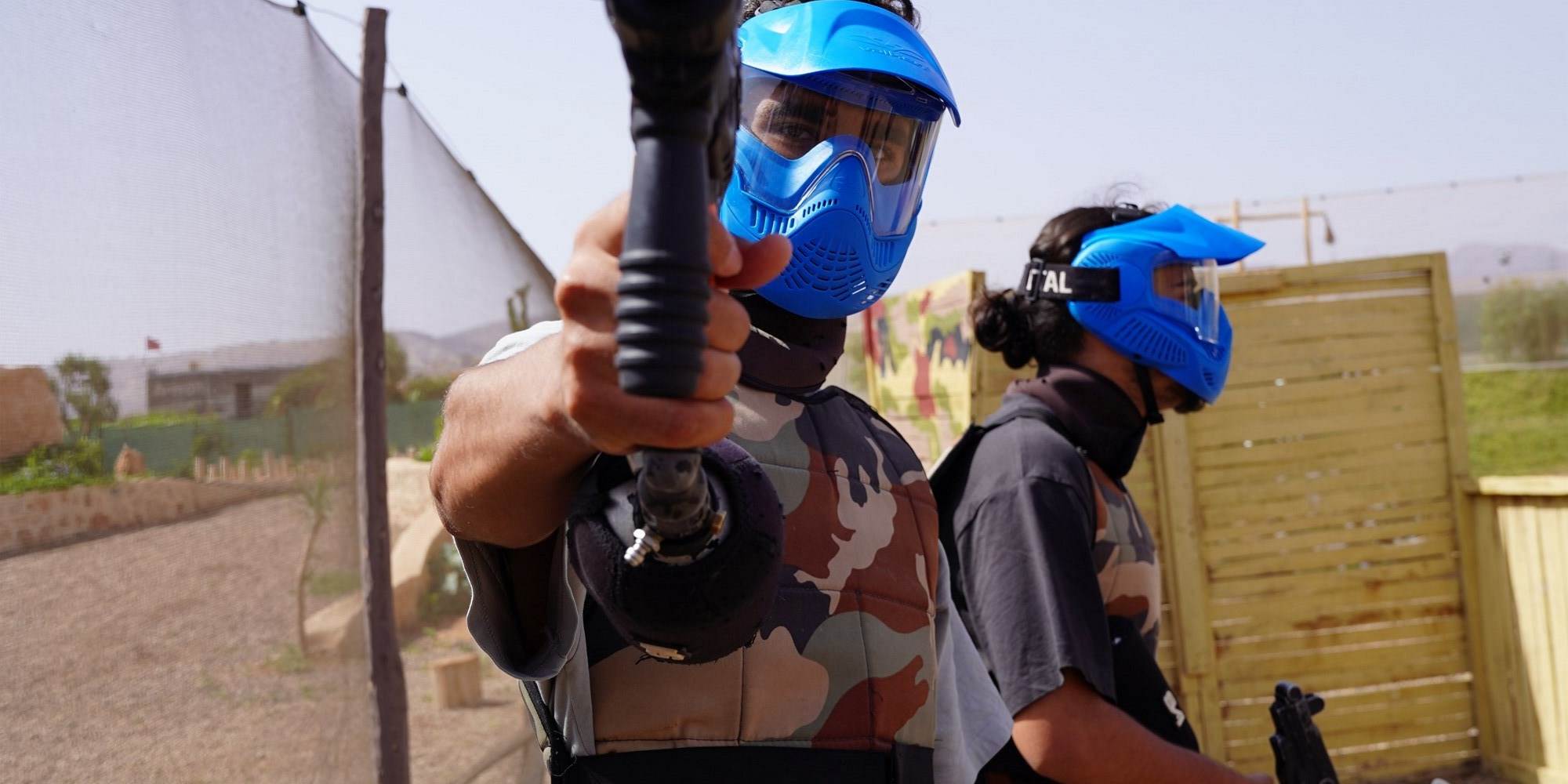 Agadir Paintball - mise en situation