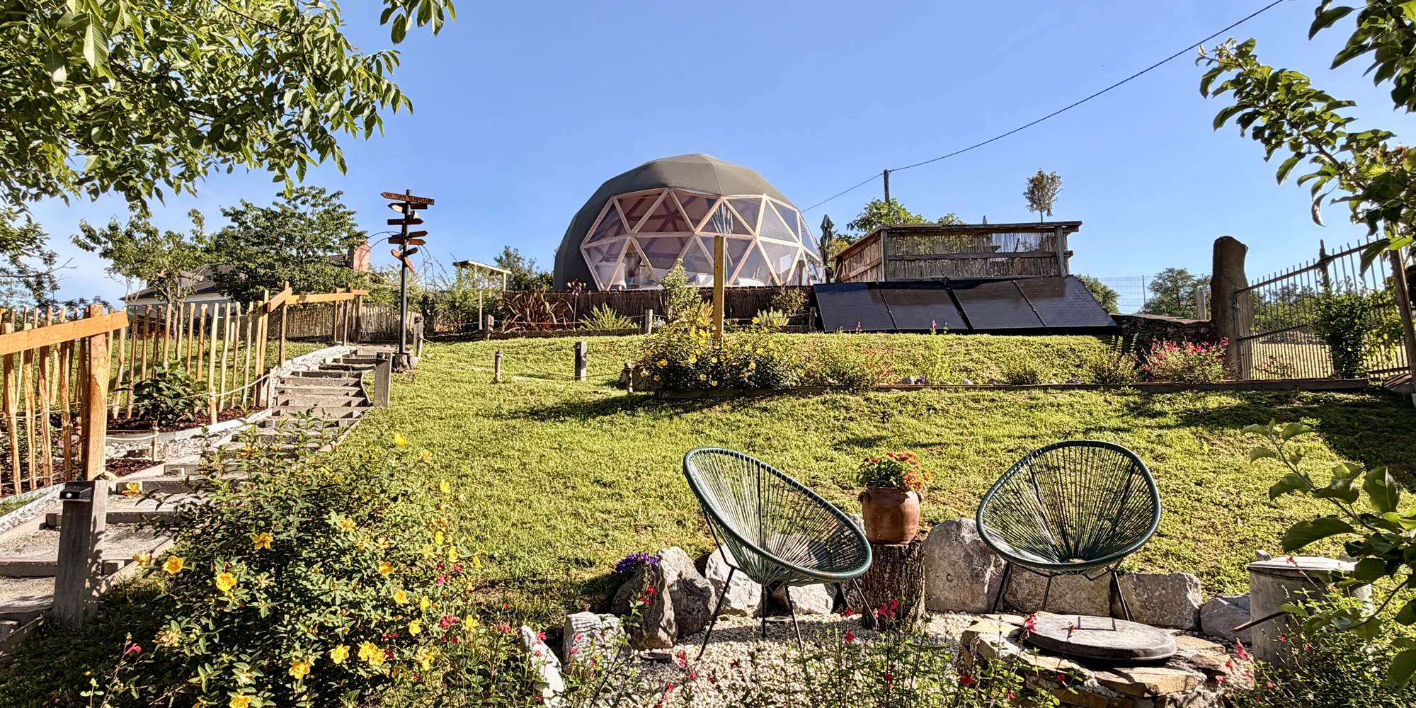 Le jardin de L'étoile du Béarn