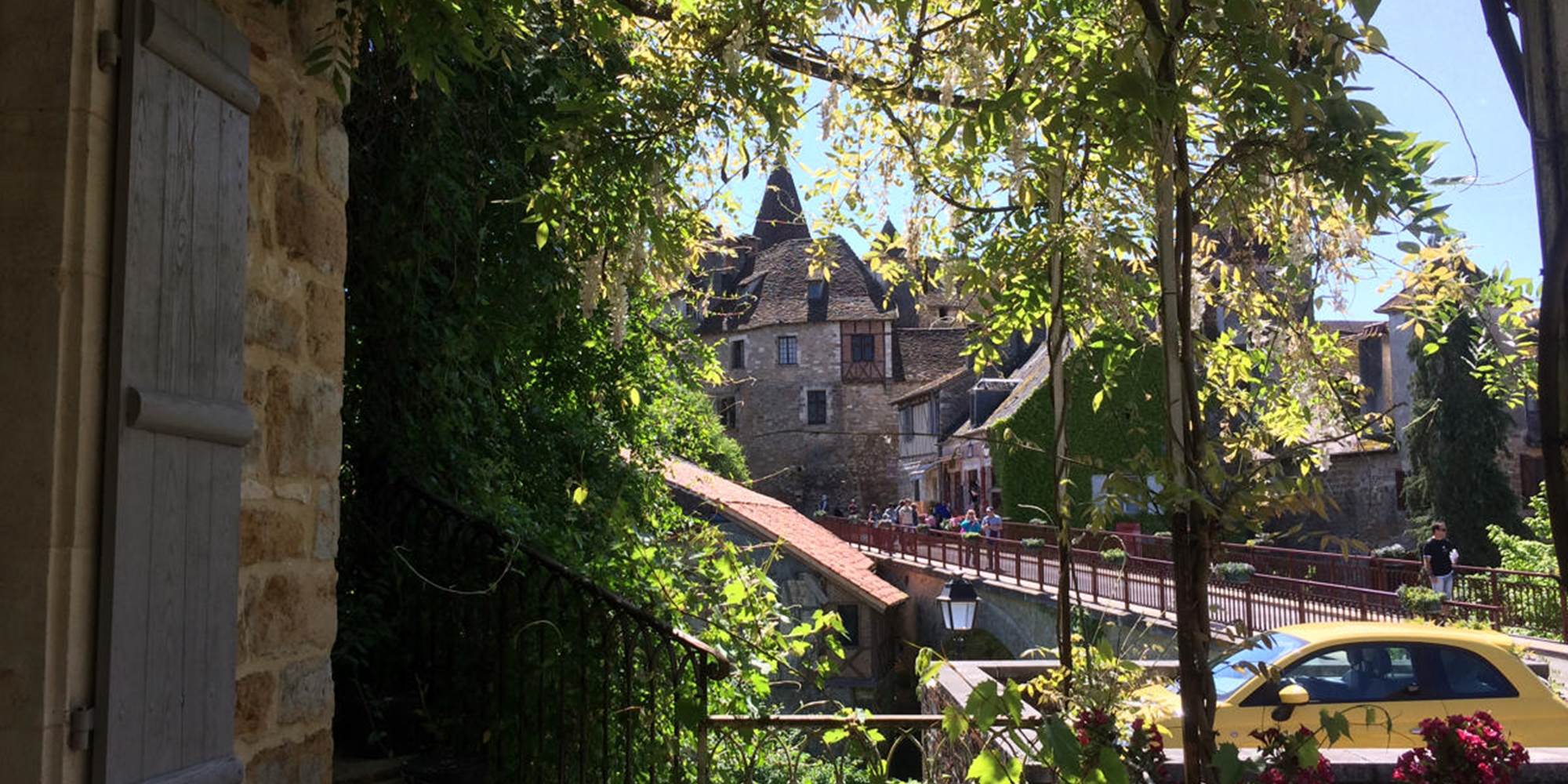 30_ Vue sur le village de Carennac depuis la terrasse du RDC