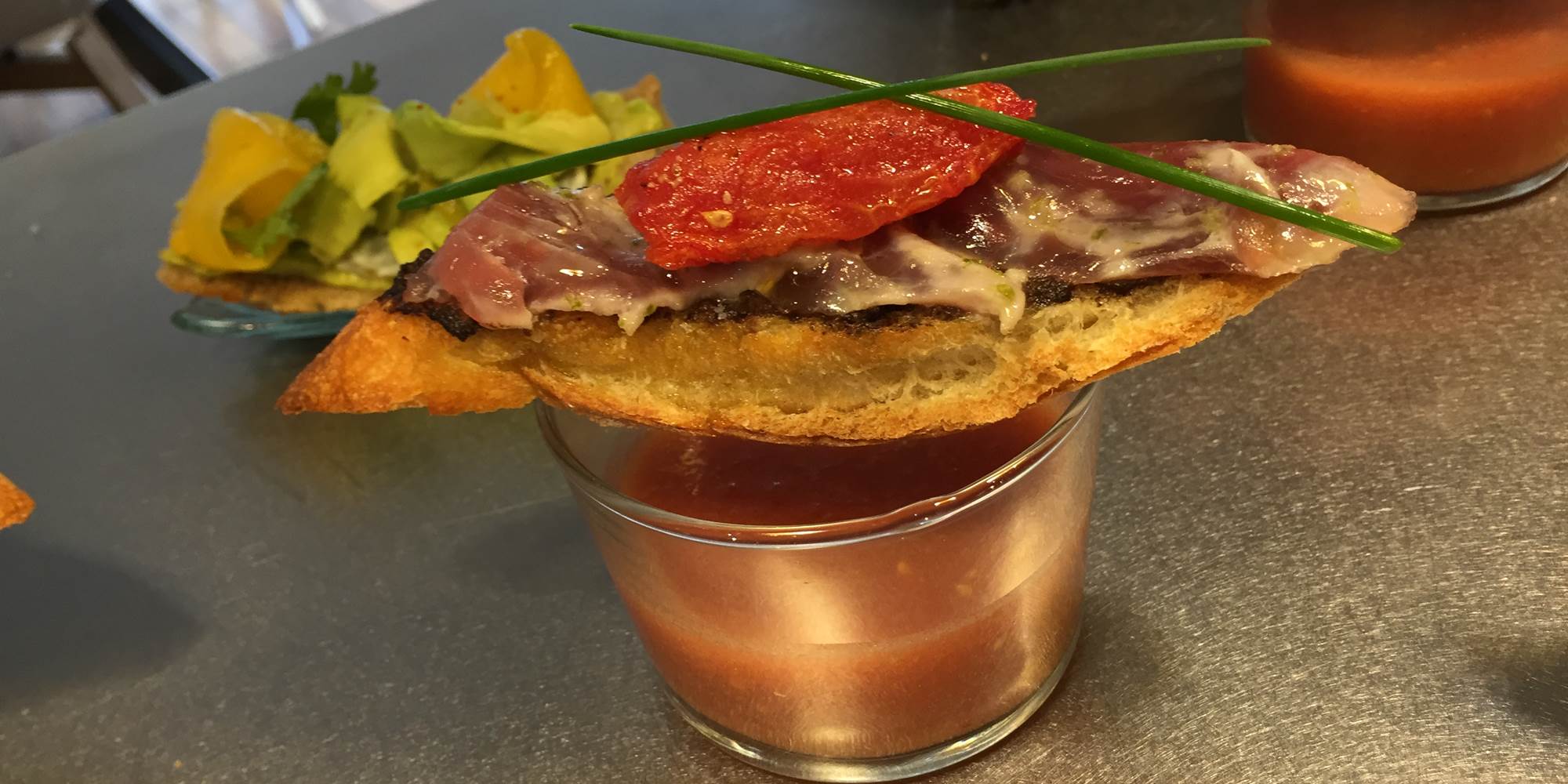 Exemple carte Pintxos séminaire