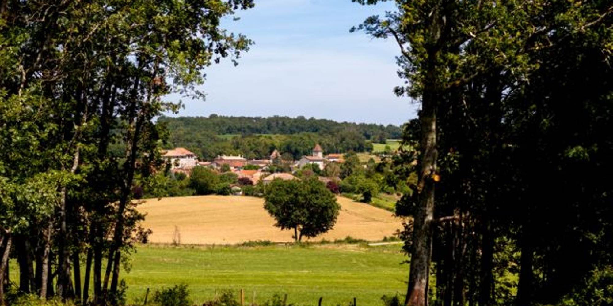 Gîte La Marteille - Vue sur le village