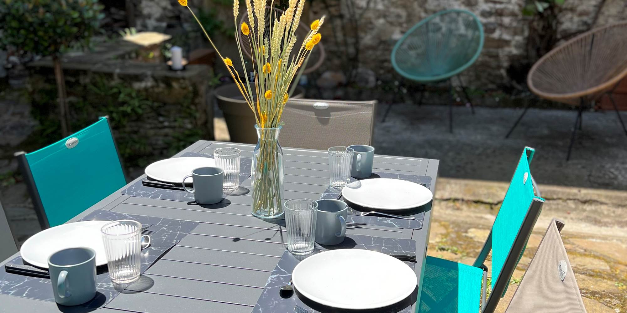 Villa Marie table exterieure