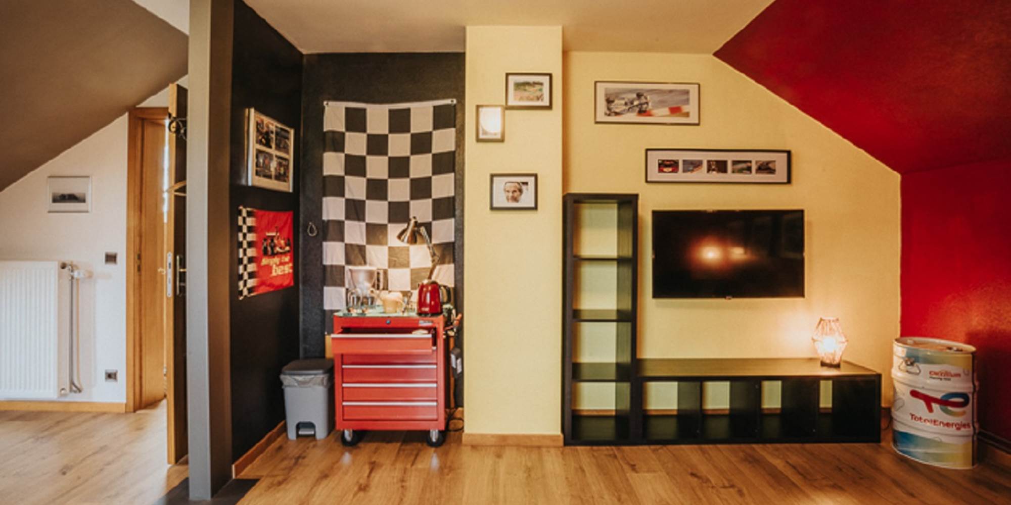 Le drapeau à damier