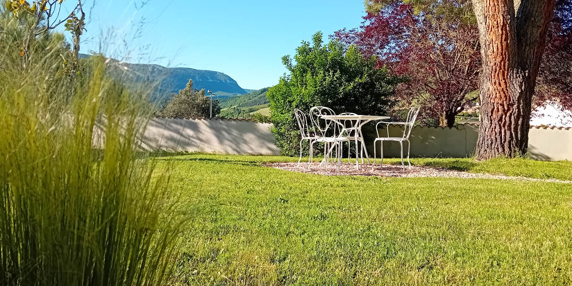 Notre nouveau salon de jardin
