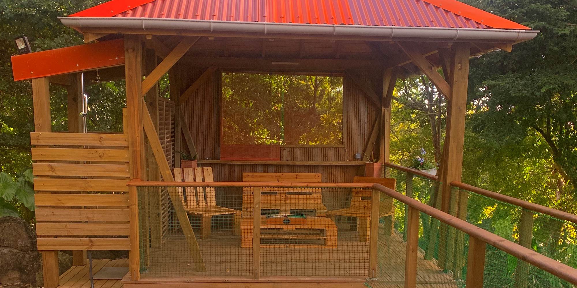 Carbet détente privatif