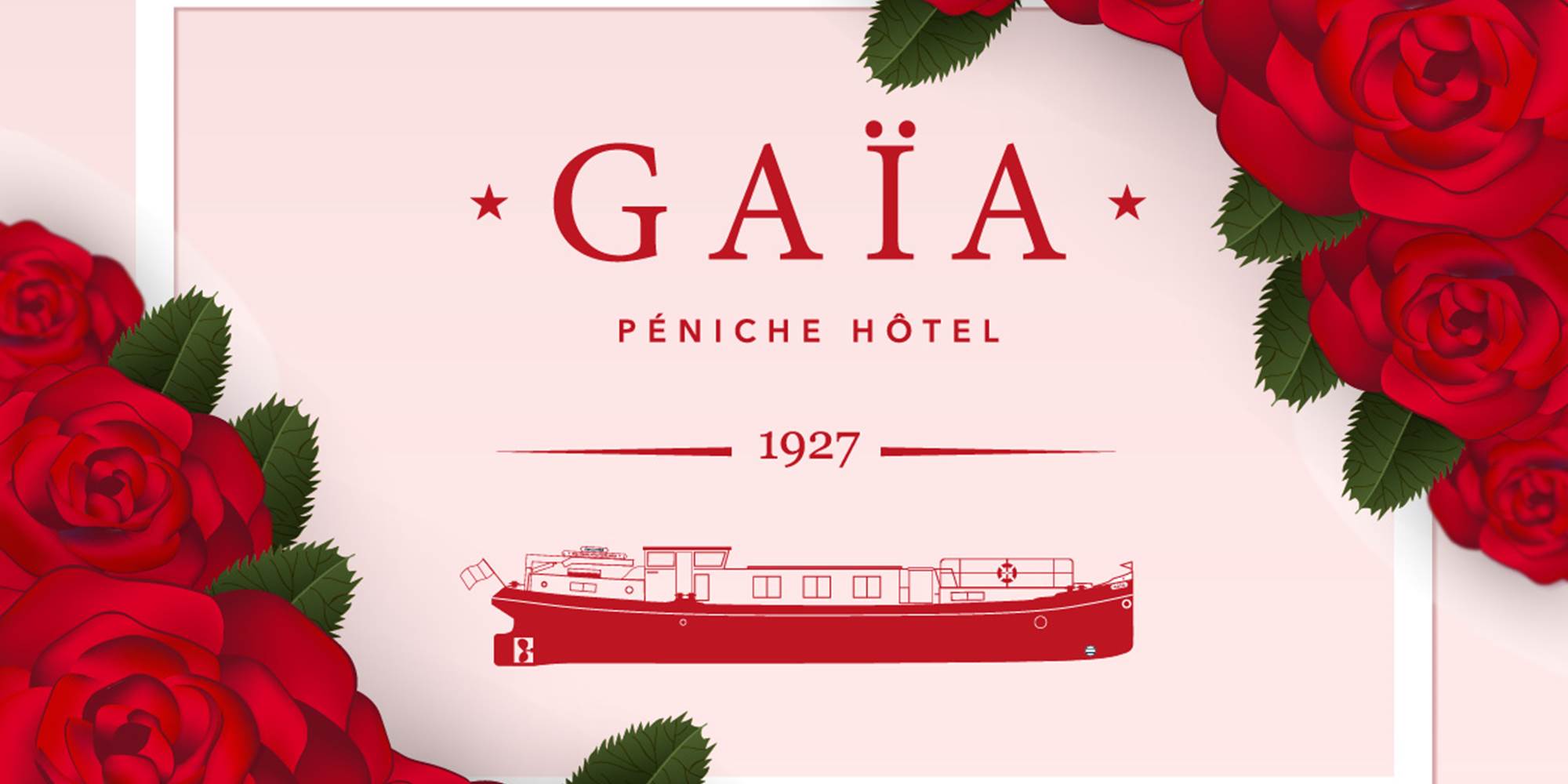 Nuitée romantique à bord de la Péniche Hôtel Gaïa