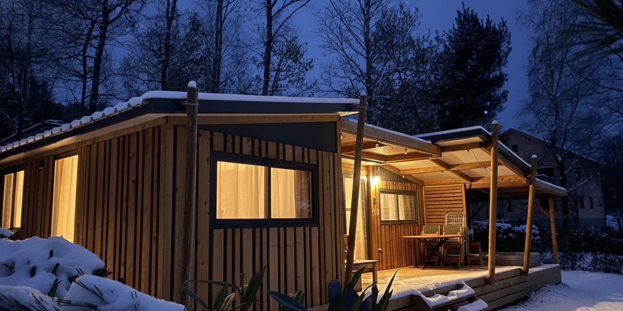 HY•Lødge Spa 5 personnes avec spa privatif
