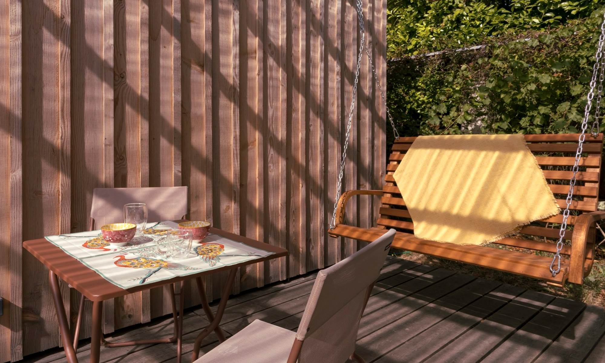 Terrasse chambre indépendante