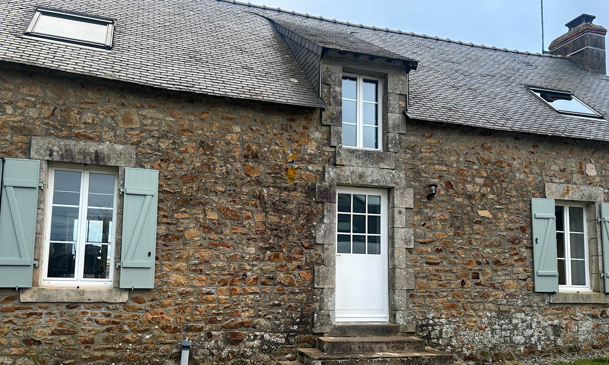 Entrée des maisonnettes-galerie