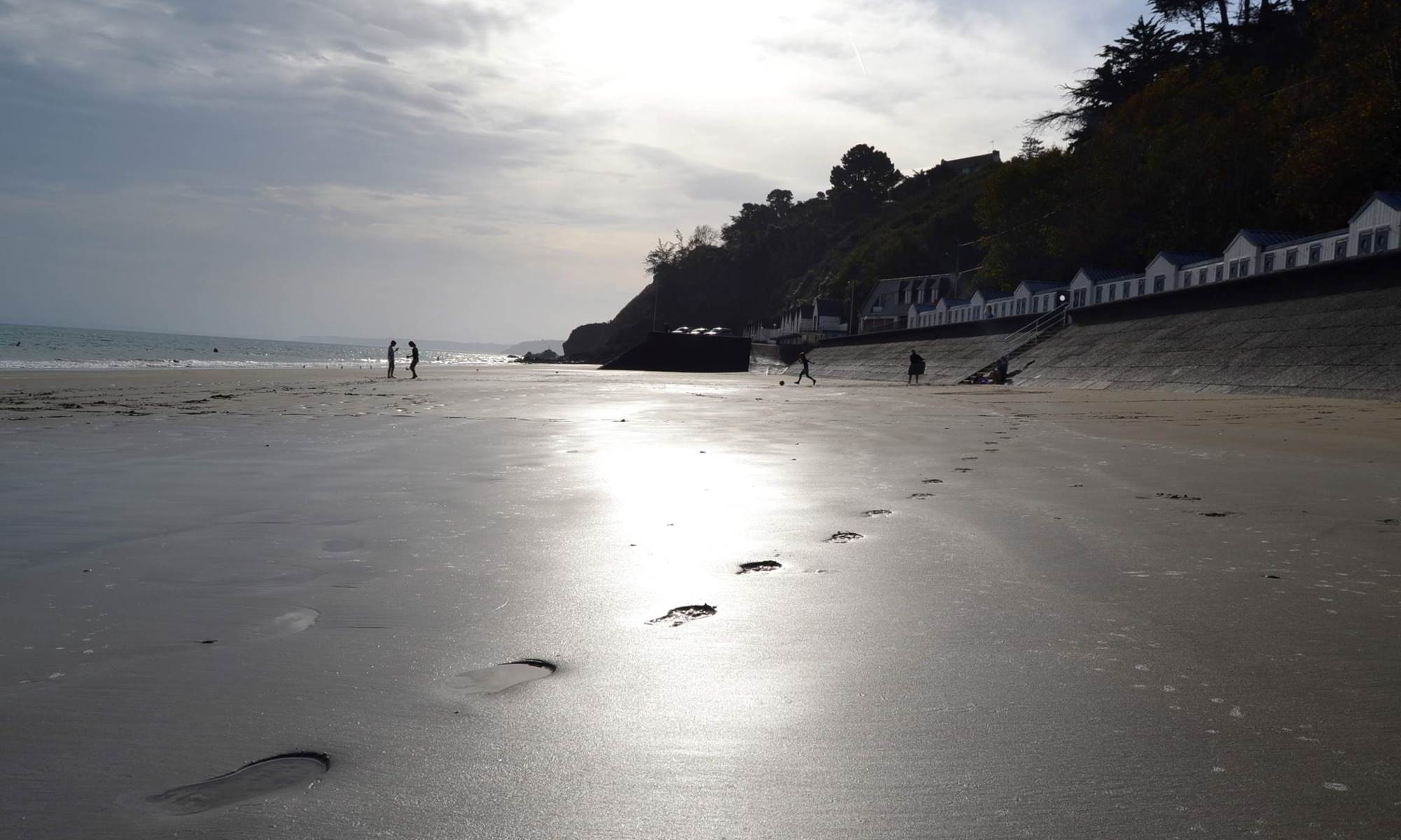Plage des Godelins en automne_Etables sur mer-galerie