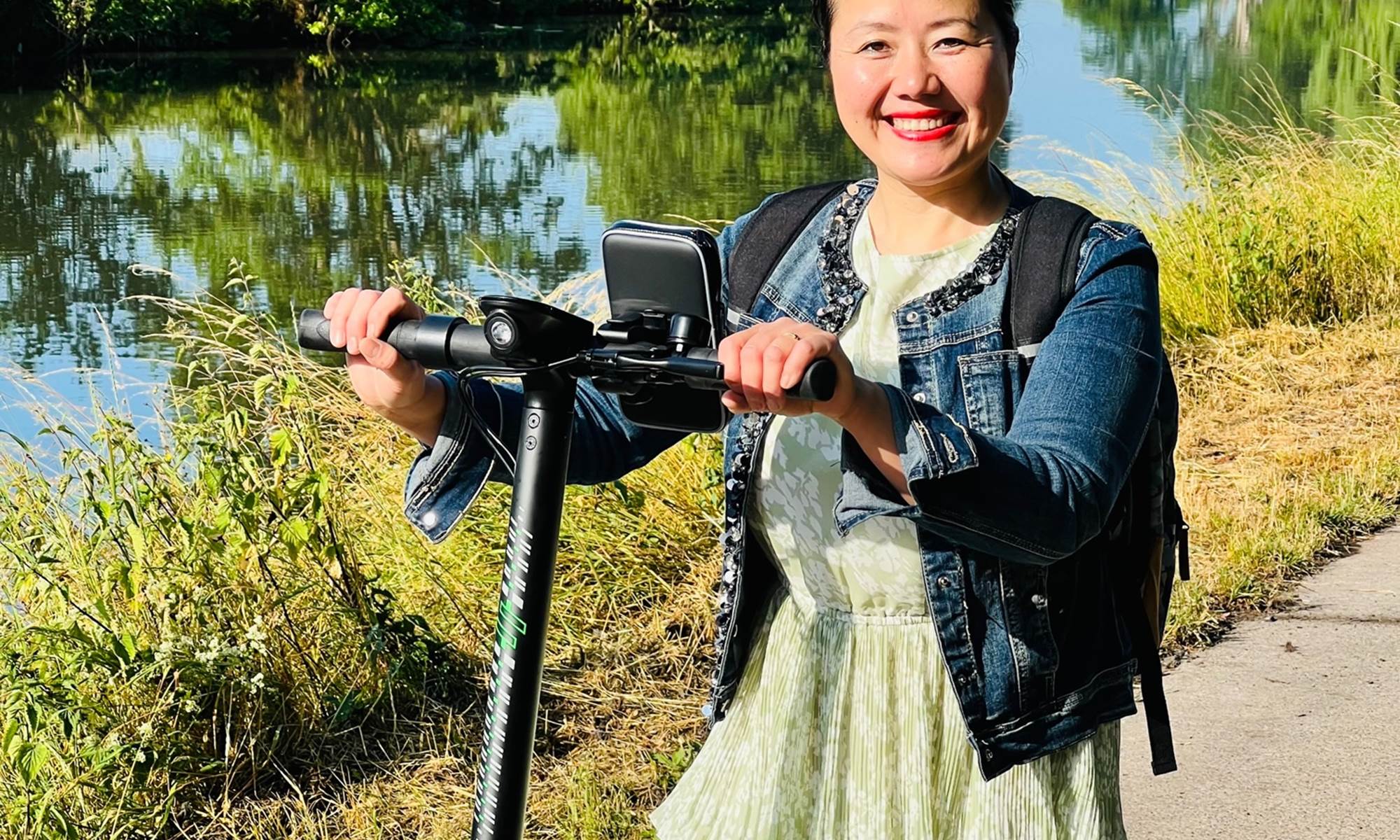 Trottinette à disposition