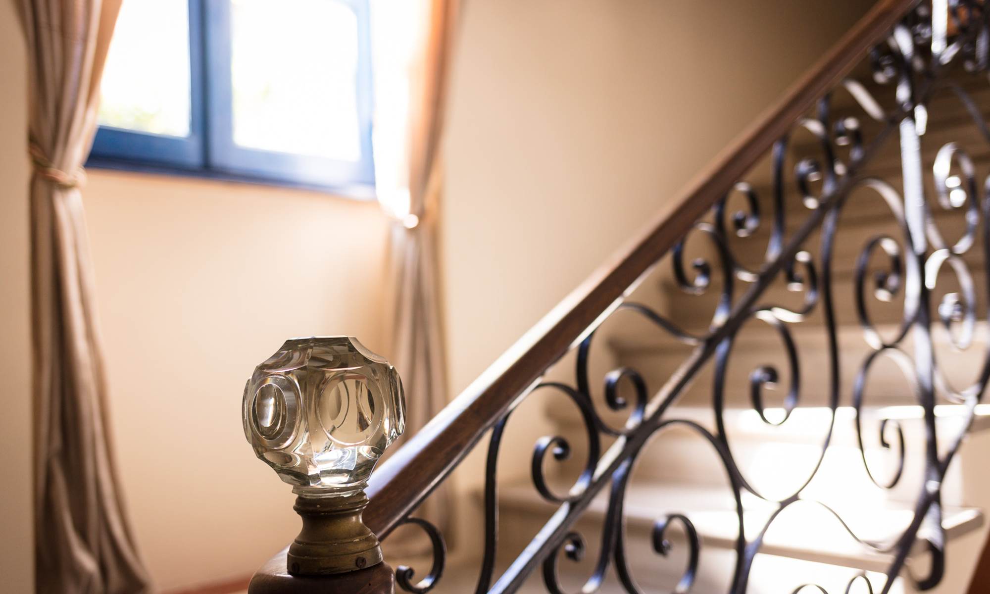 Mas des Sages escalier Aspheries