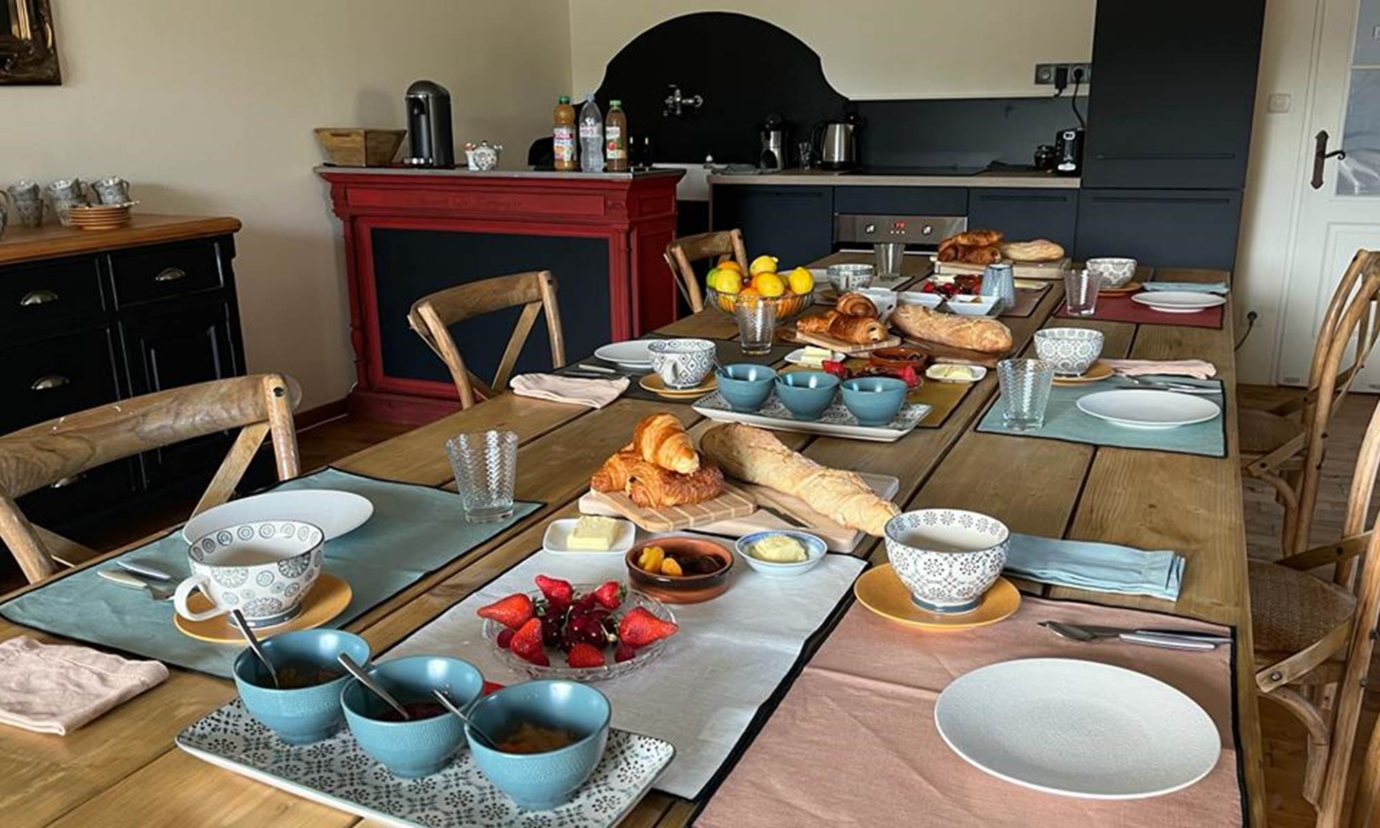 Maison d'hôtes Tendance Campagne Petit Déjeuner