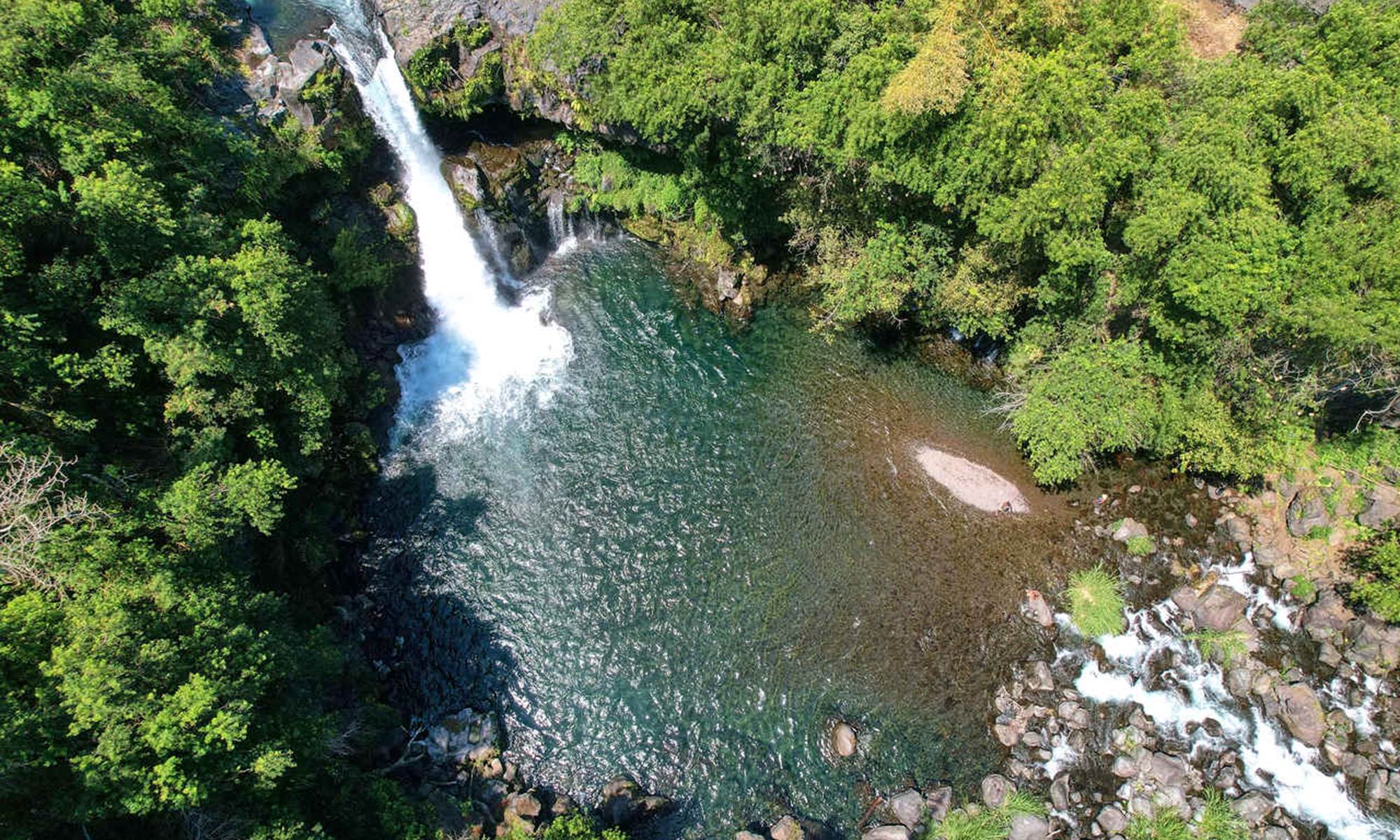 La cascade Jacqueline à proximité de l'hébergement-page