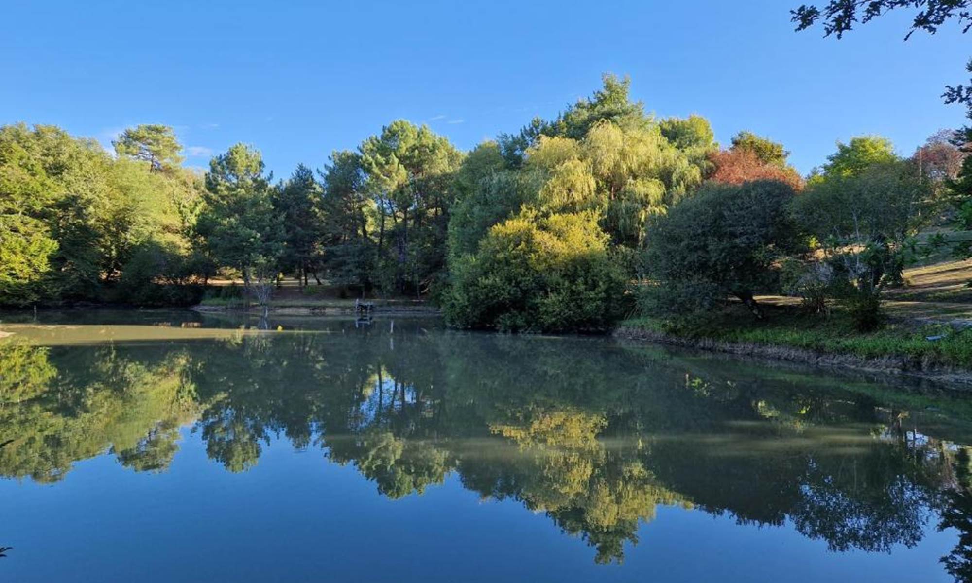 <img src="coucher-soleil-etang-hacienda-soubran.jpg" alt="Coucher de soleil sur l’étang du domaine L’Hacienda de Soubran" title="Coucher de soleil et vue panoramique sur l’étang à L’Hacienda de Soubran">