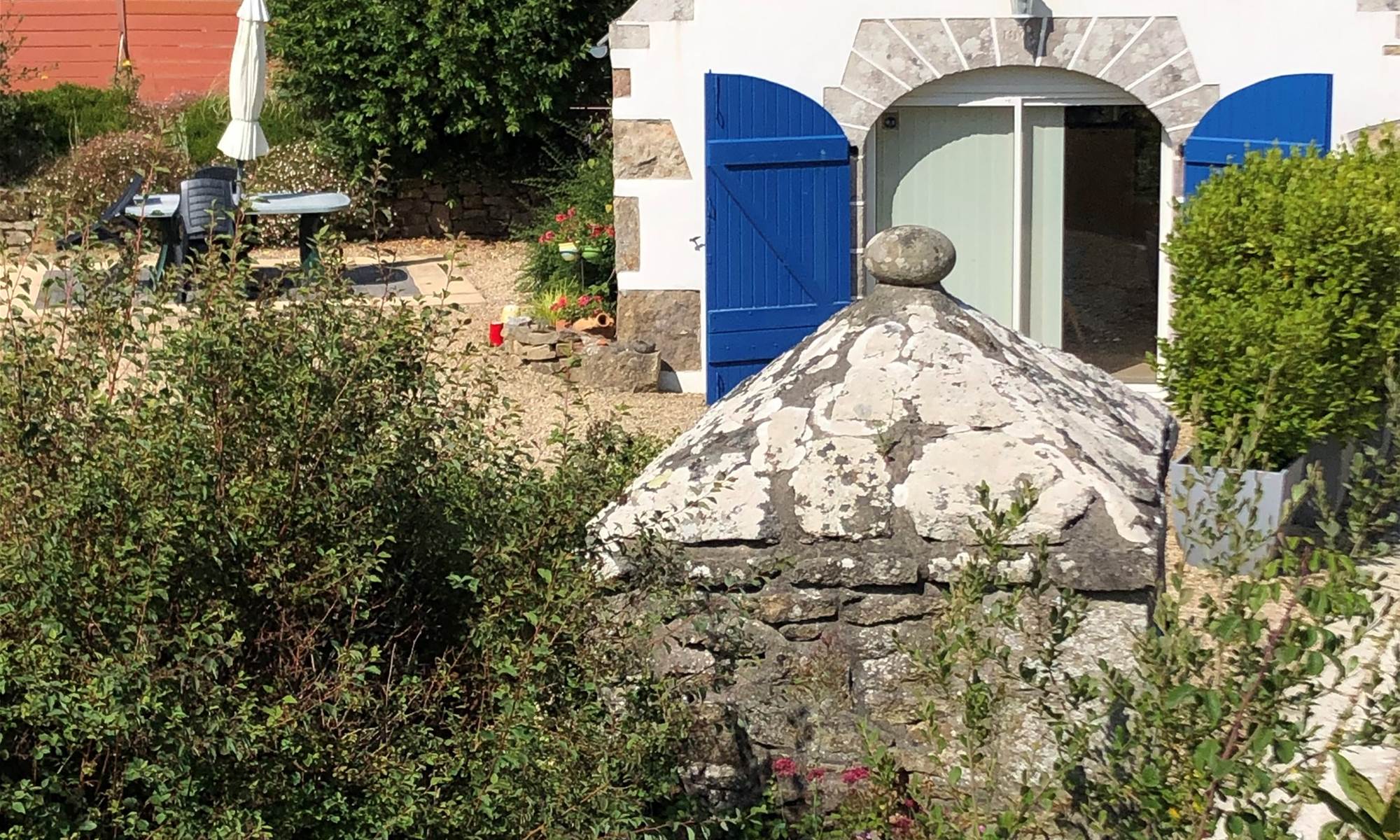 Gîte de Kergavan - Grand jardin extérieur