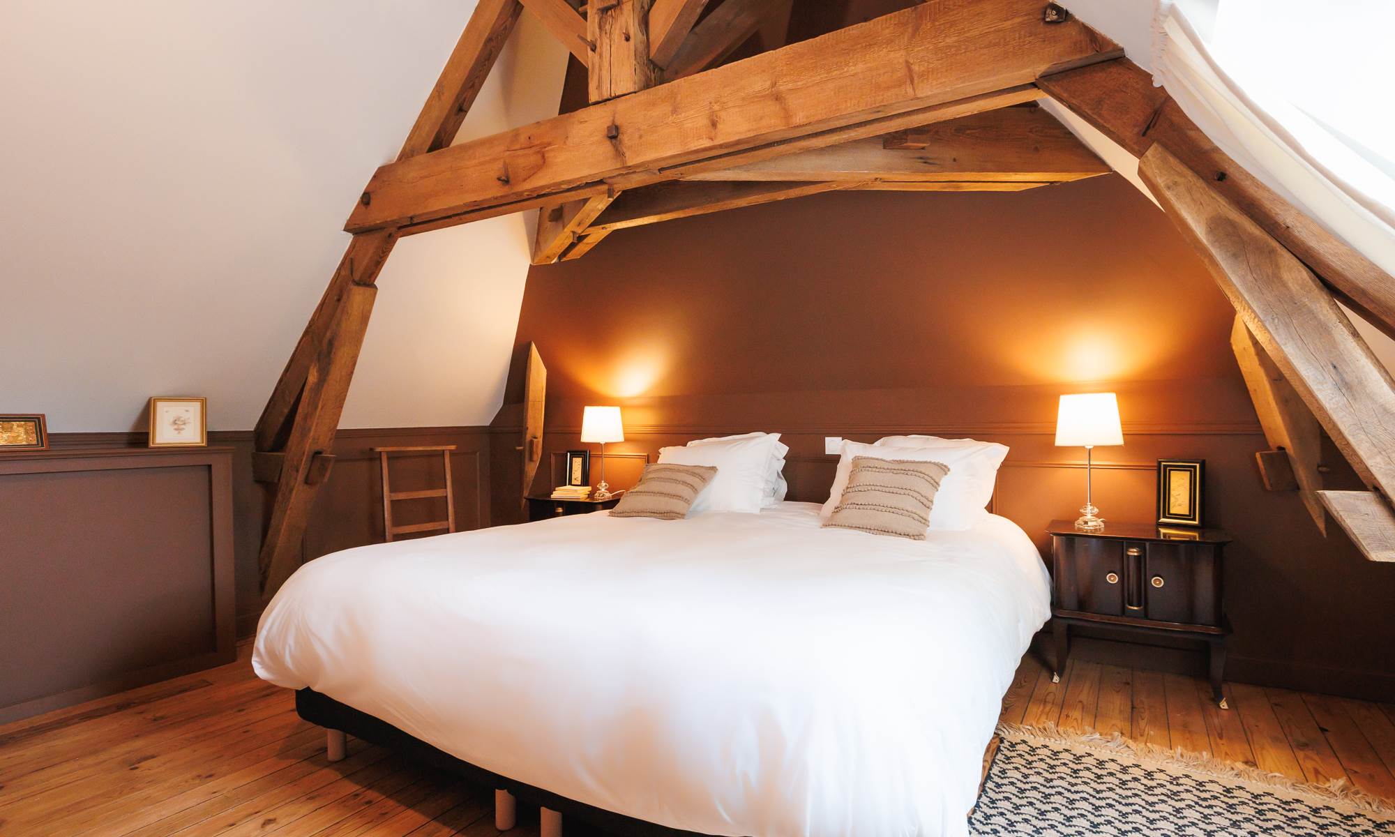 chambre chocolat gite de charme Le Quatre feuilles proche Puy du Fou