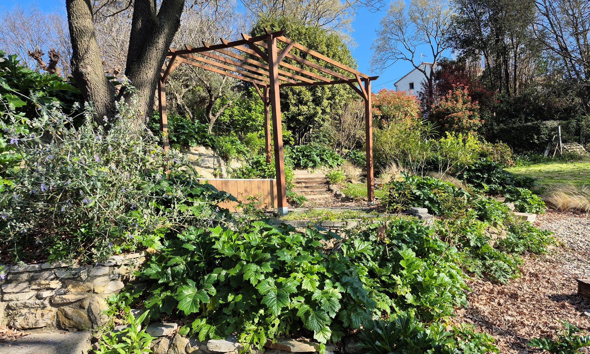 Pause au jardin-galerie