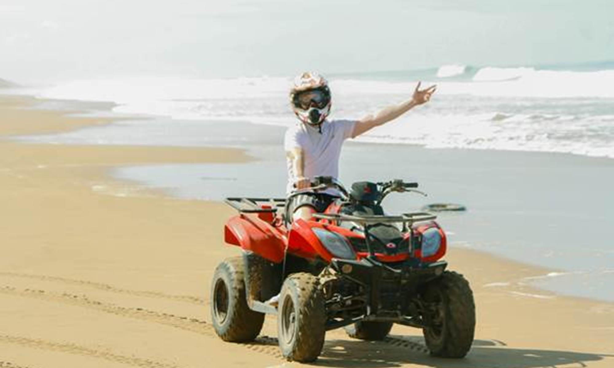 Découverte d’Agadir en quad entre plage et désert