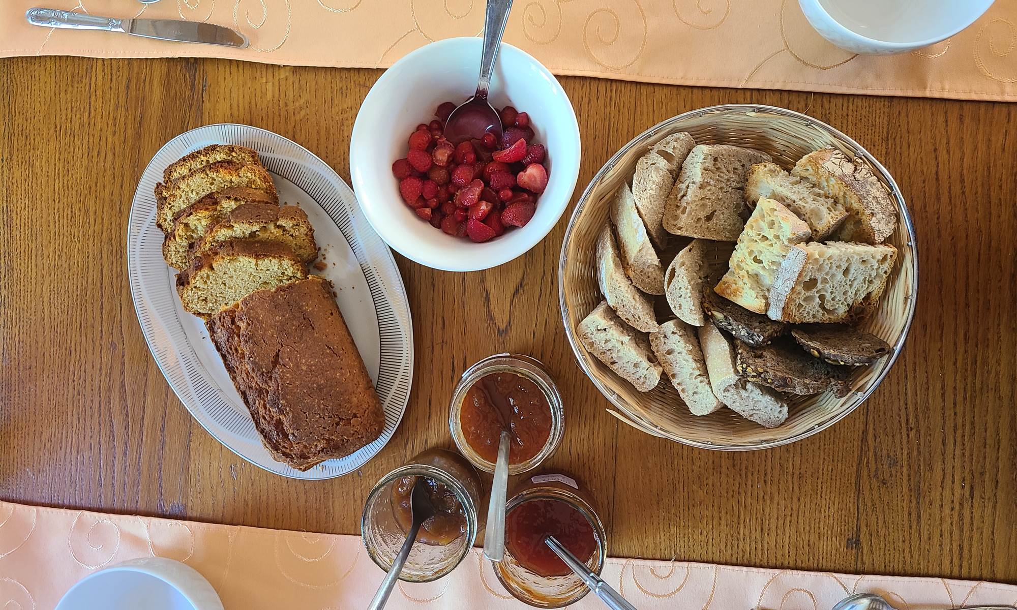 Petit-déjeuner préparation maison-galerie